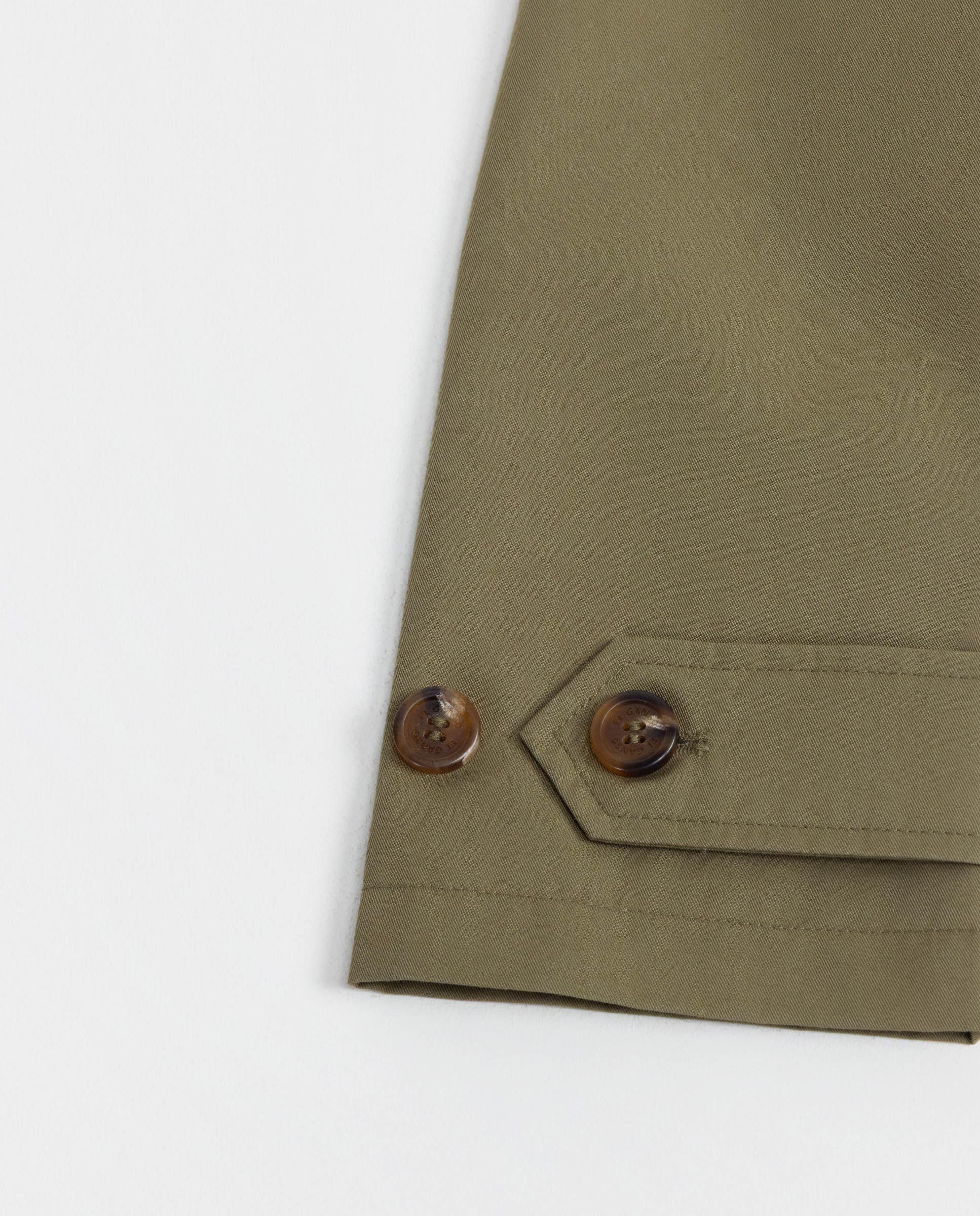 Gabardina Algodón Verde MUJER OI 25-2