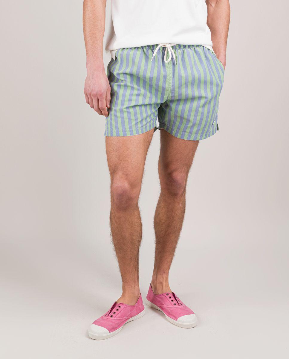 Bañador Raya Verde HOMBRE PV 25-0
