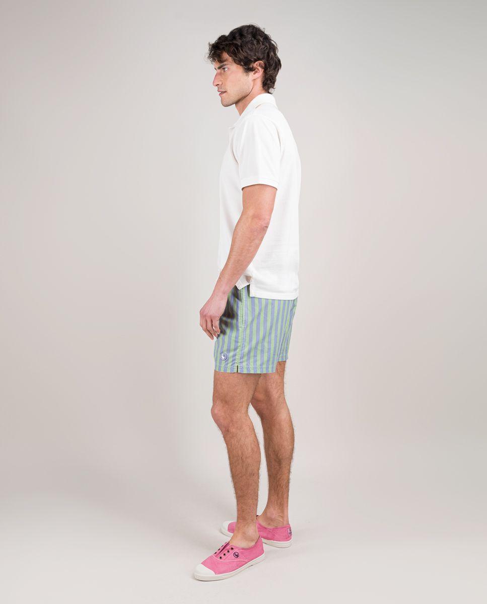 Bañador Raya Verde HOMBRE PV 25-2