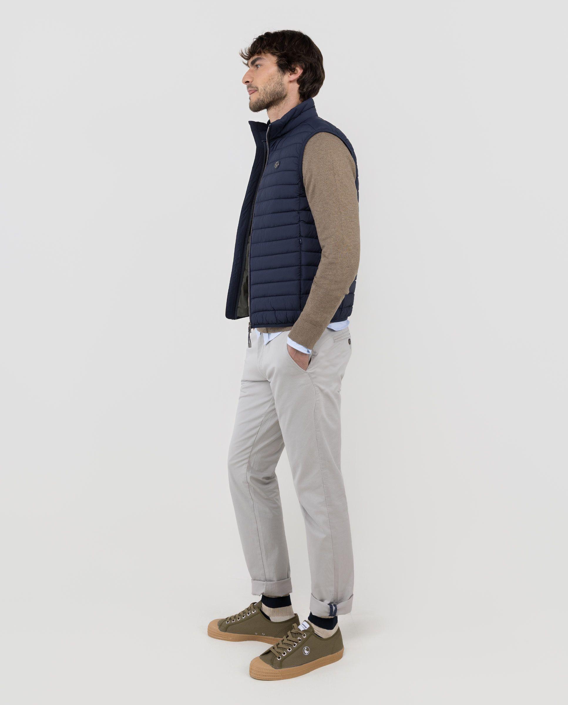 Chaleco Básico Acolchado Marino HOMBRE PV 26-2