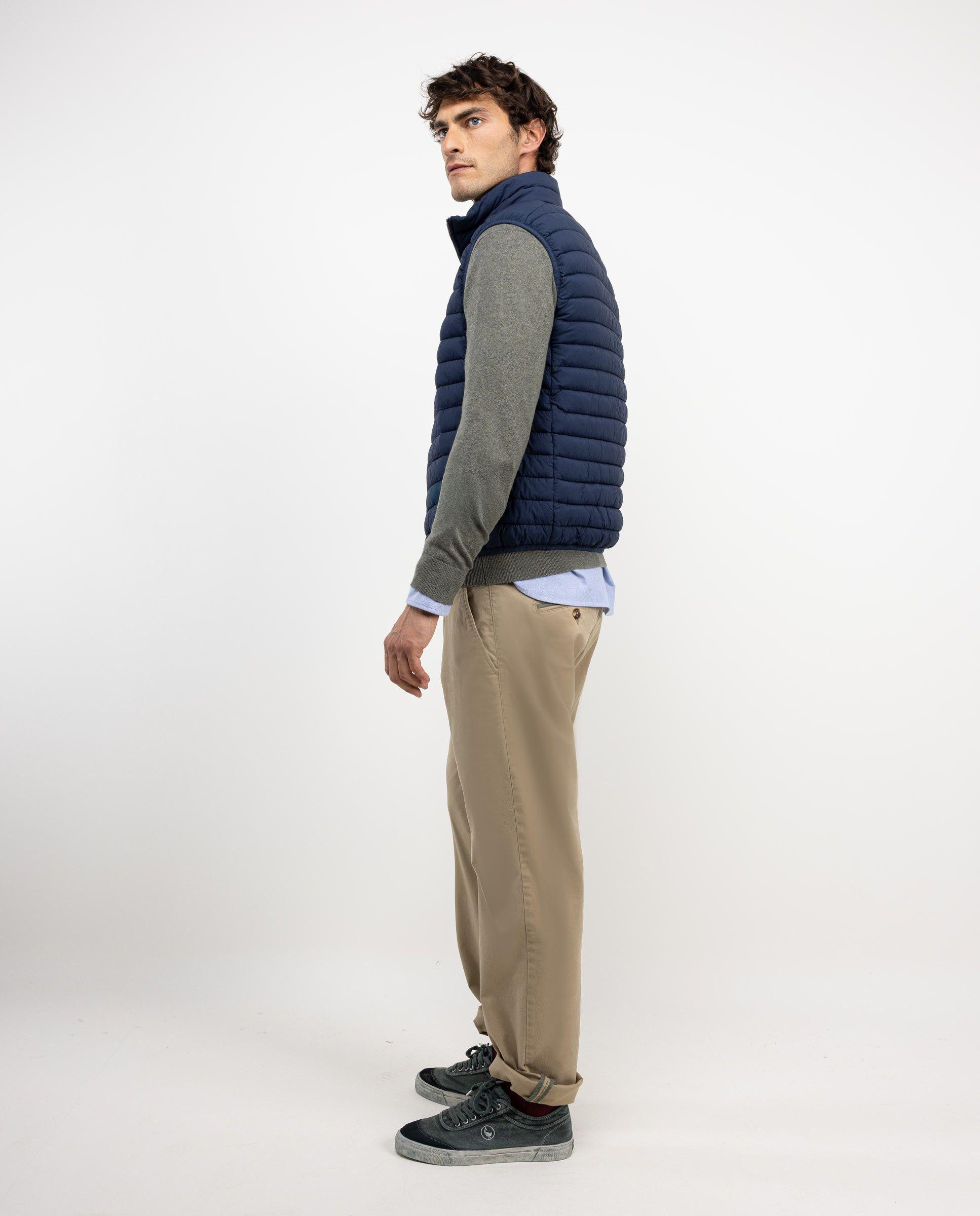 Chaleco Acolchado Básico Marino HOMBRE OI 25-2