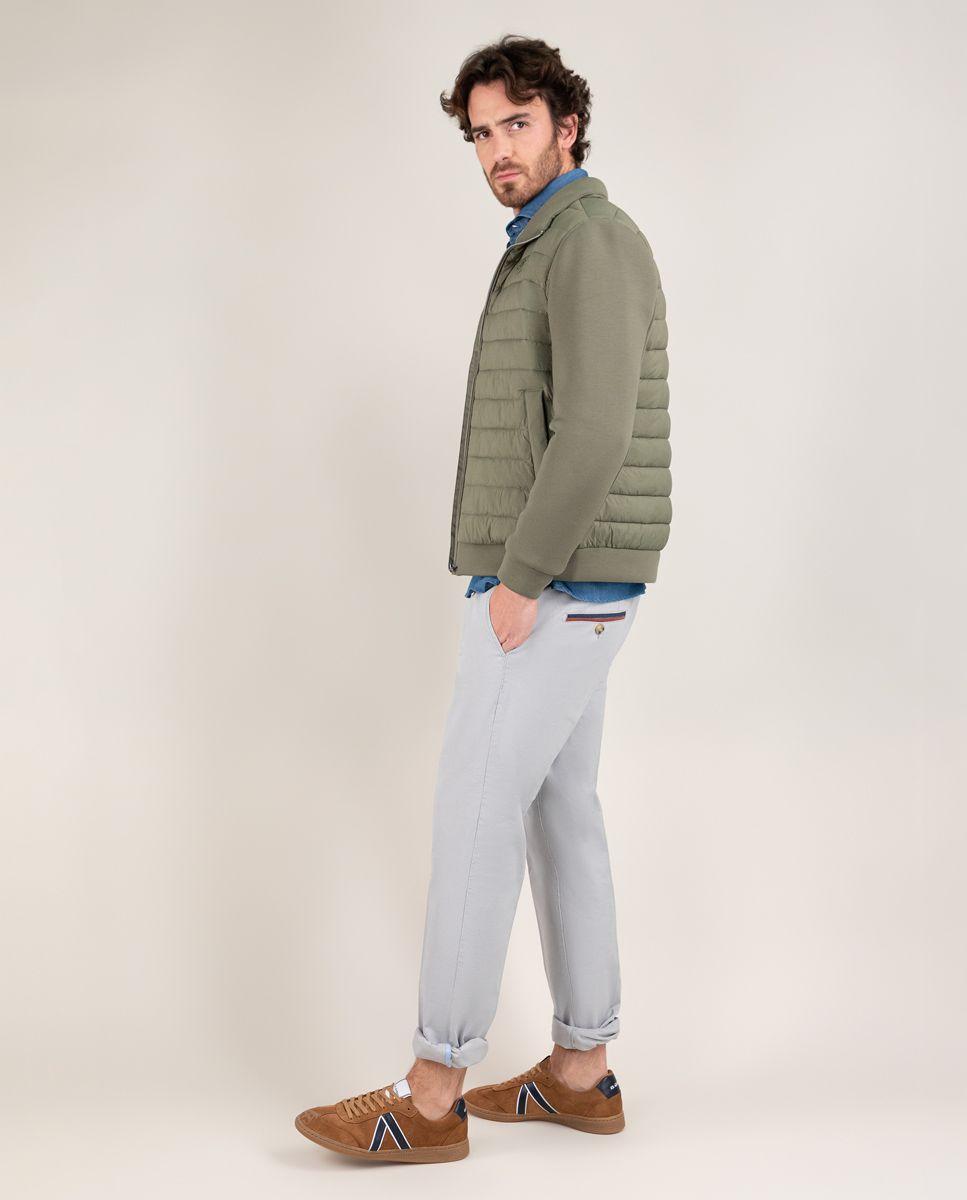 Cazadora Acolchada Mangas Punto Verde HOMBRE PV 25-2
