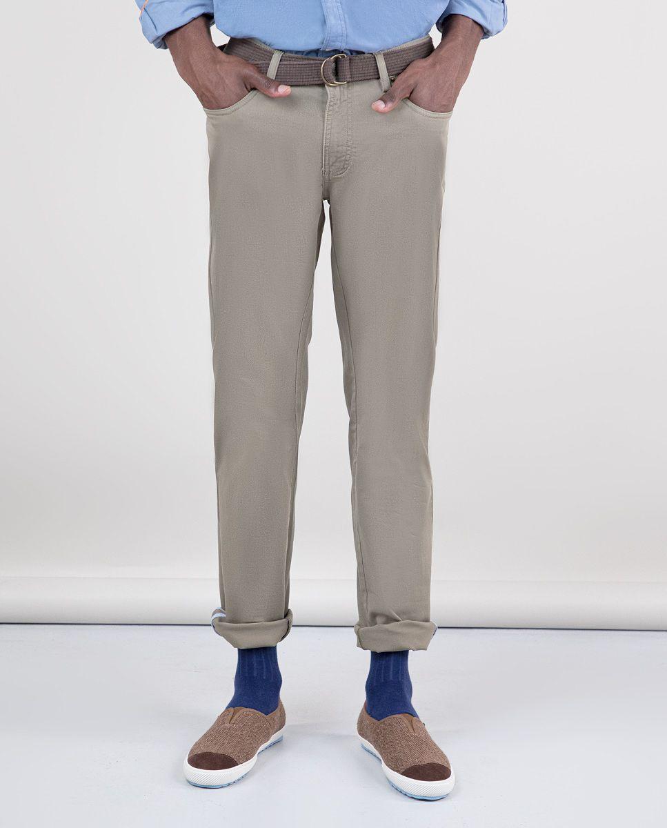 Pantalón 5 Bolsillos Kakhi-0