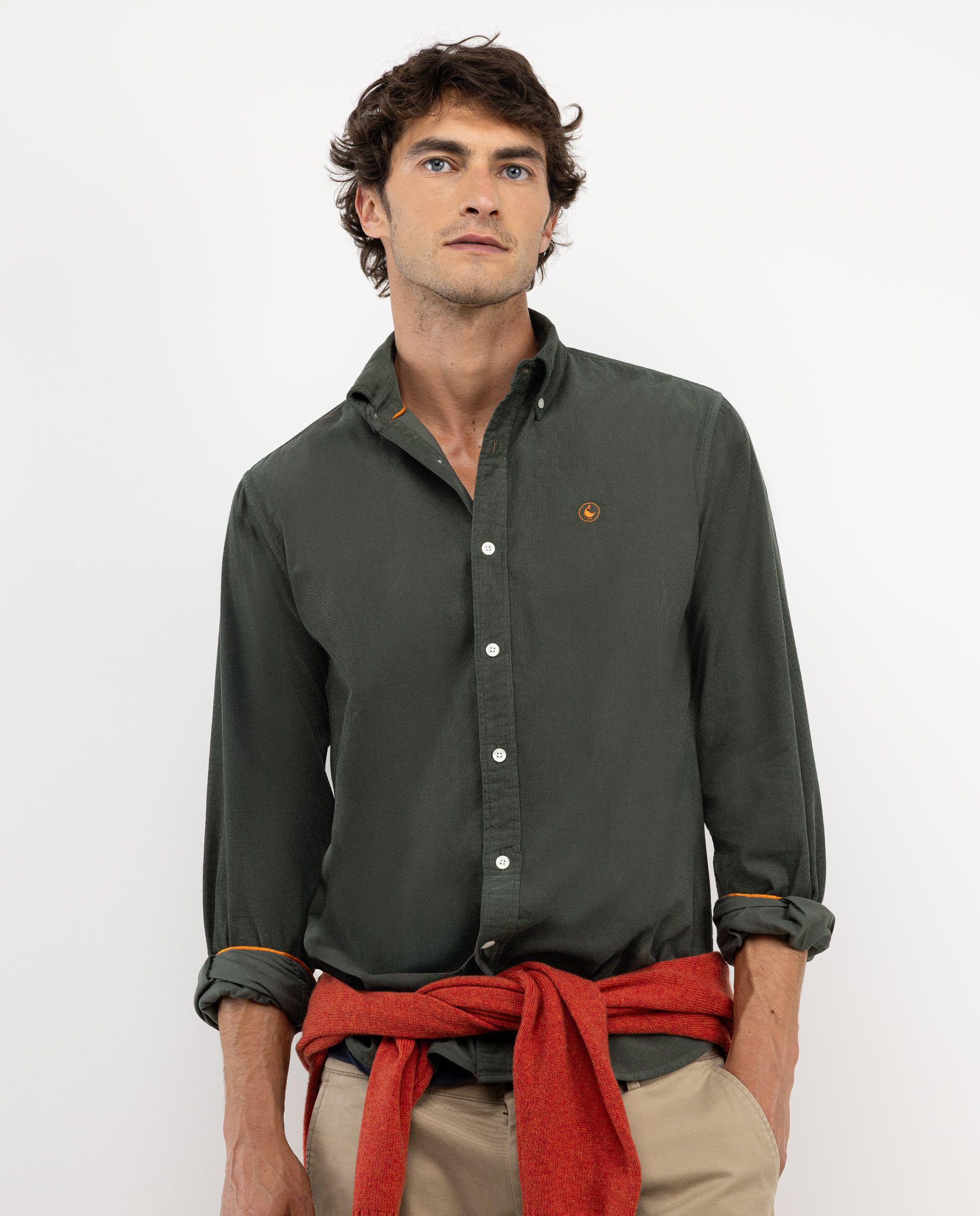 Camisa Pana Verde HOMBRE OI 25-1