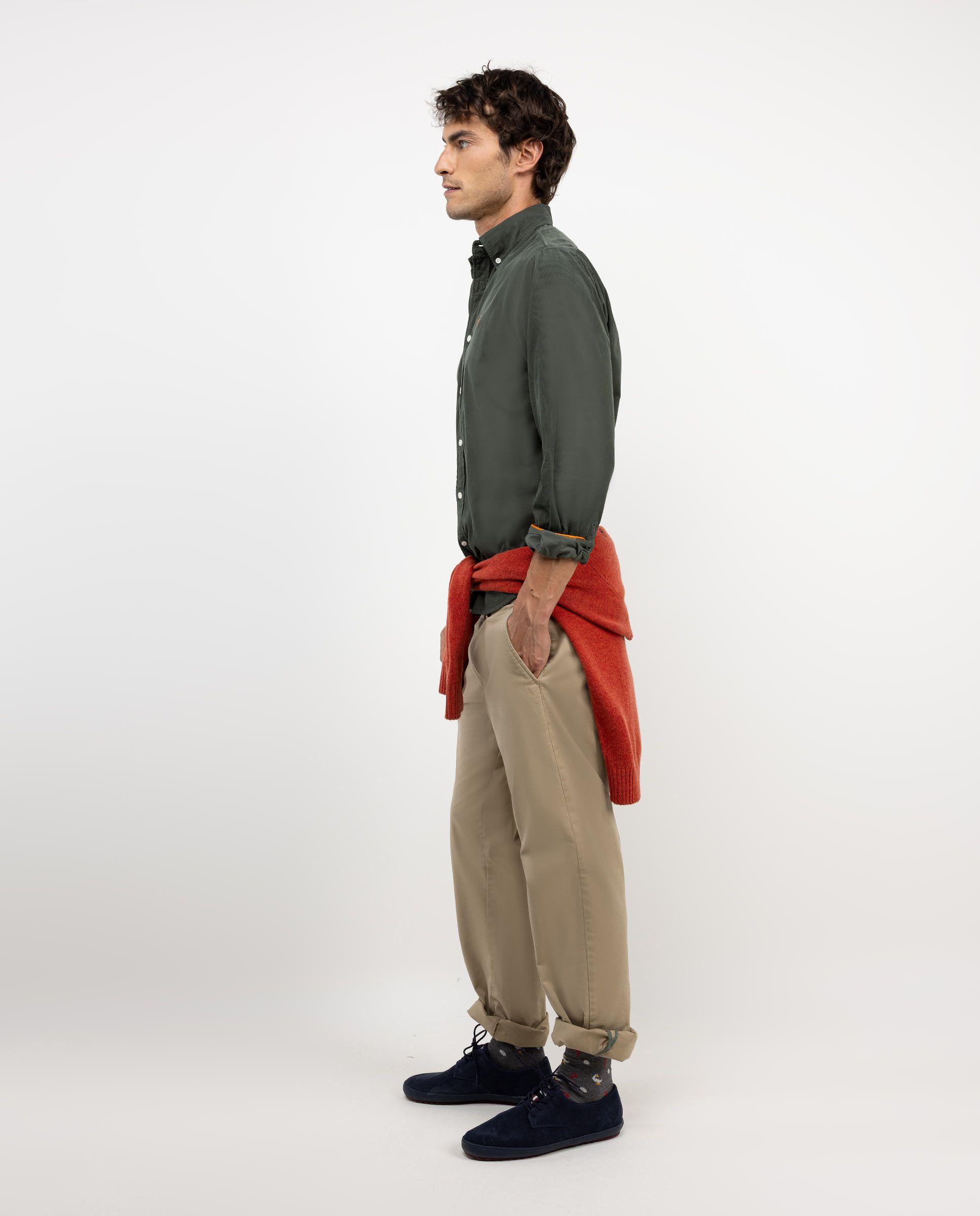 Camisa Pana Verde HOMBRE OI 25-2