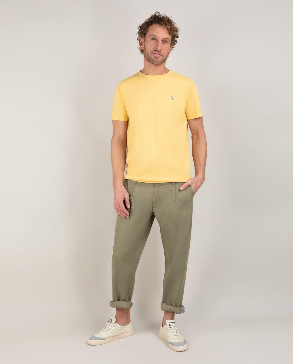 Pantalón Chino Pinzas Verde HOMBRE PV 25-1