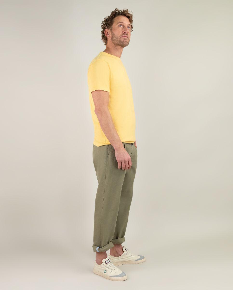 Pantalón Chino Pinzas Verde HOMBRE PV 25-2