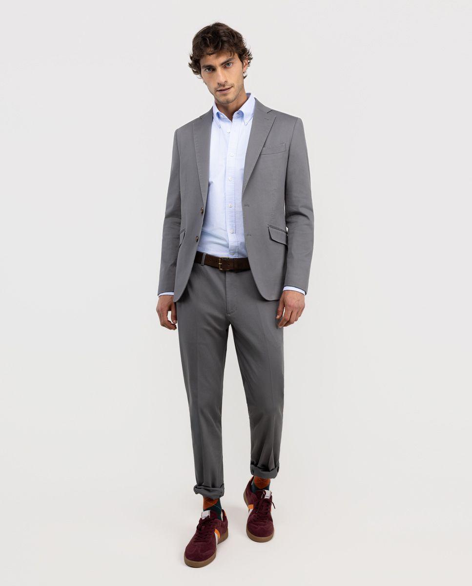 Pantalón Coordinado Panamá Lavado Gris HOMBRE OI 25-1