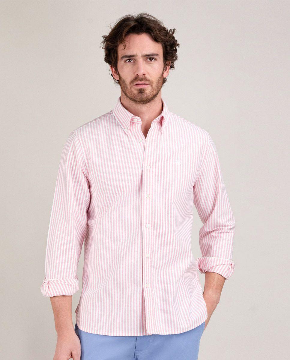 Camisa Oxford Raya Kodak Roja HOMBRE PV 25-0