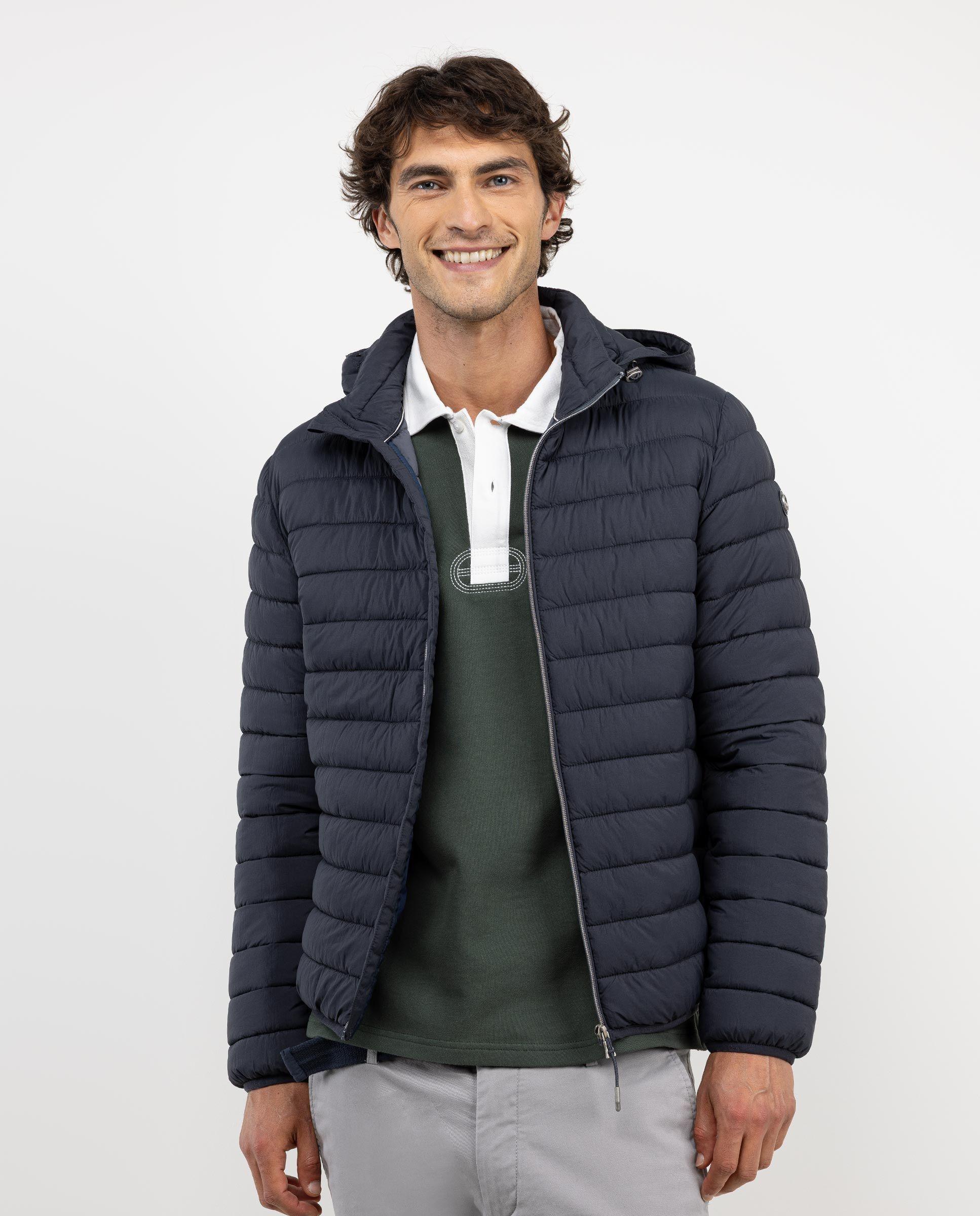 Chaqueta Acolchada Básica Gris HOMBRE OI 25-1