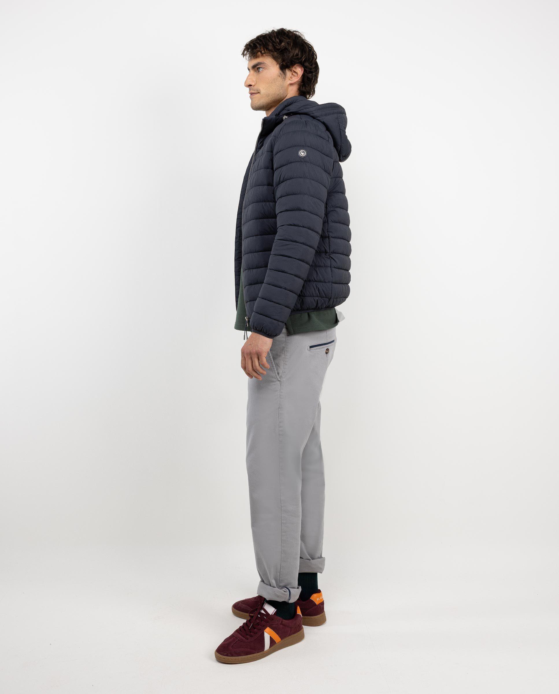 Chaqueta Acolchada Básica Gris HOMBRE OI 25-2