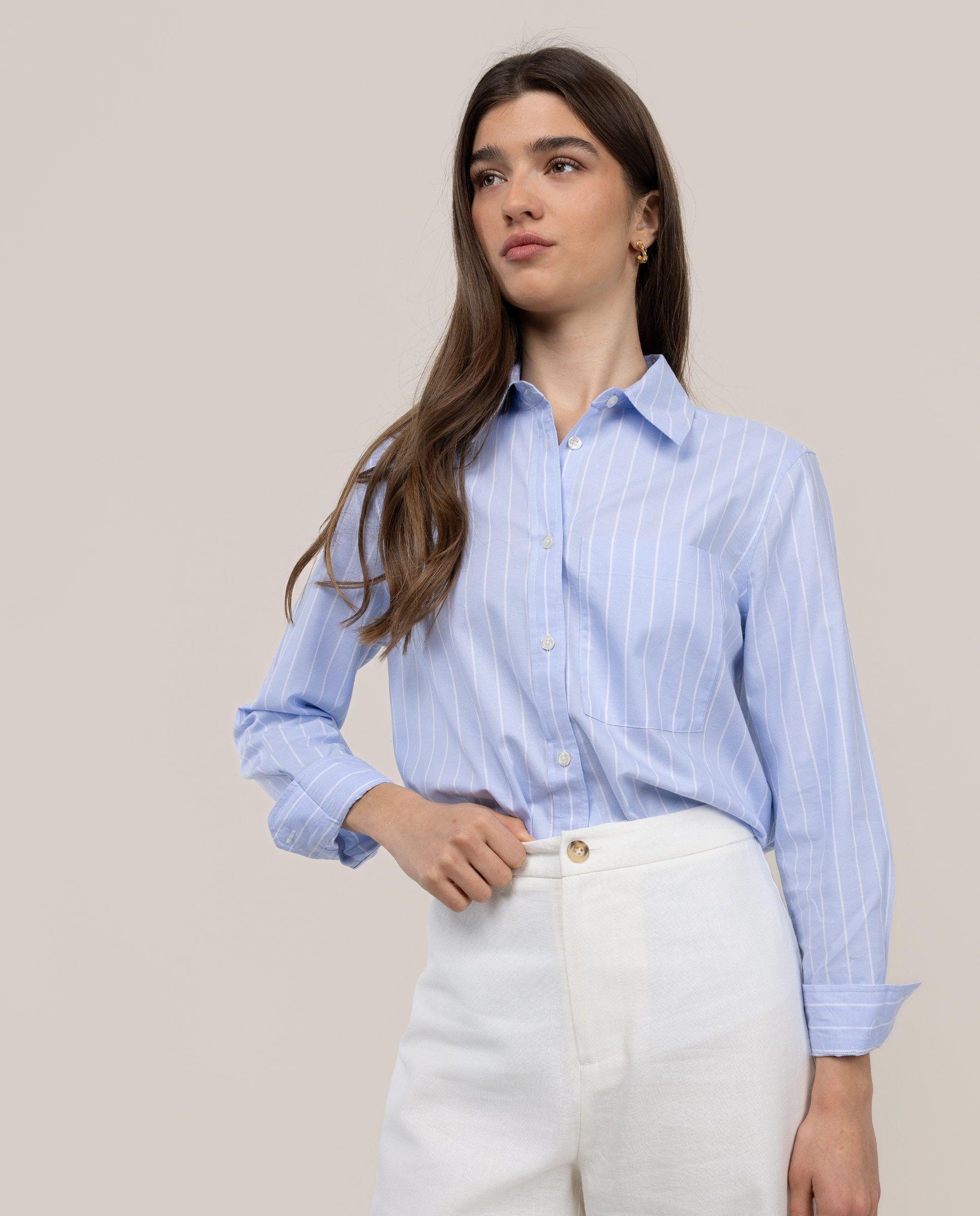 Camisa Maggie Raya Butcher MUJER PV 26-2