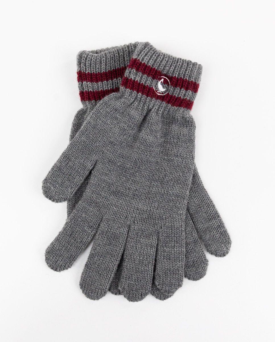 Guantes Lana Gris-0