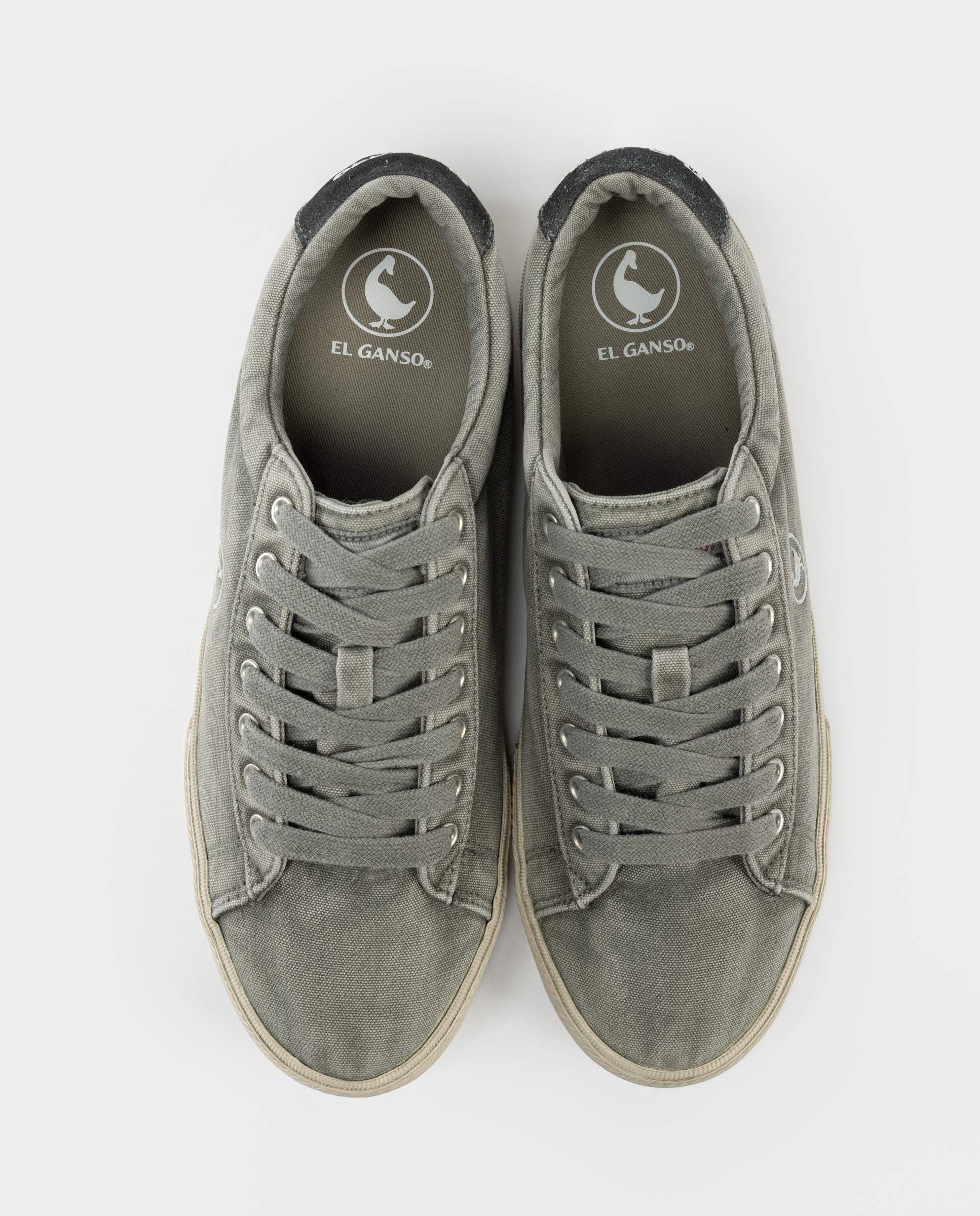 Low Top Garment Dyed Gris UNISEX PV 26-0