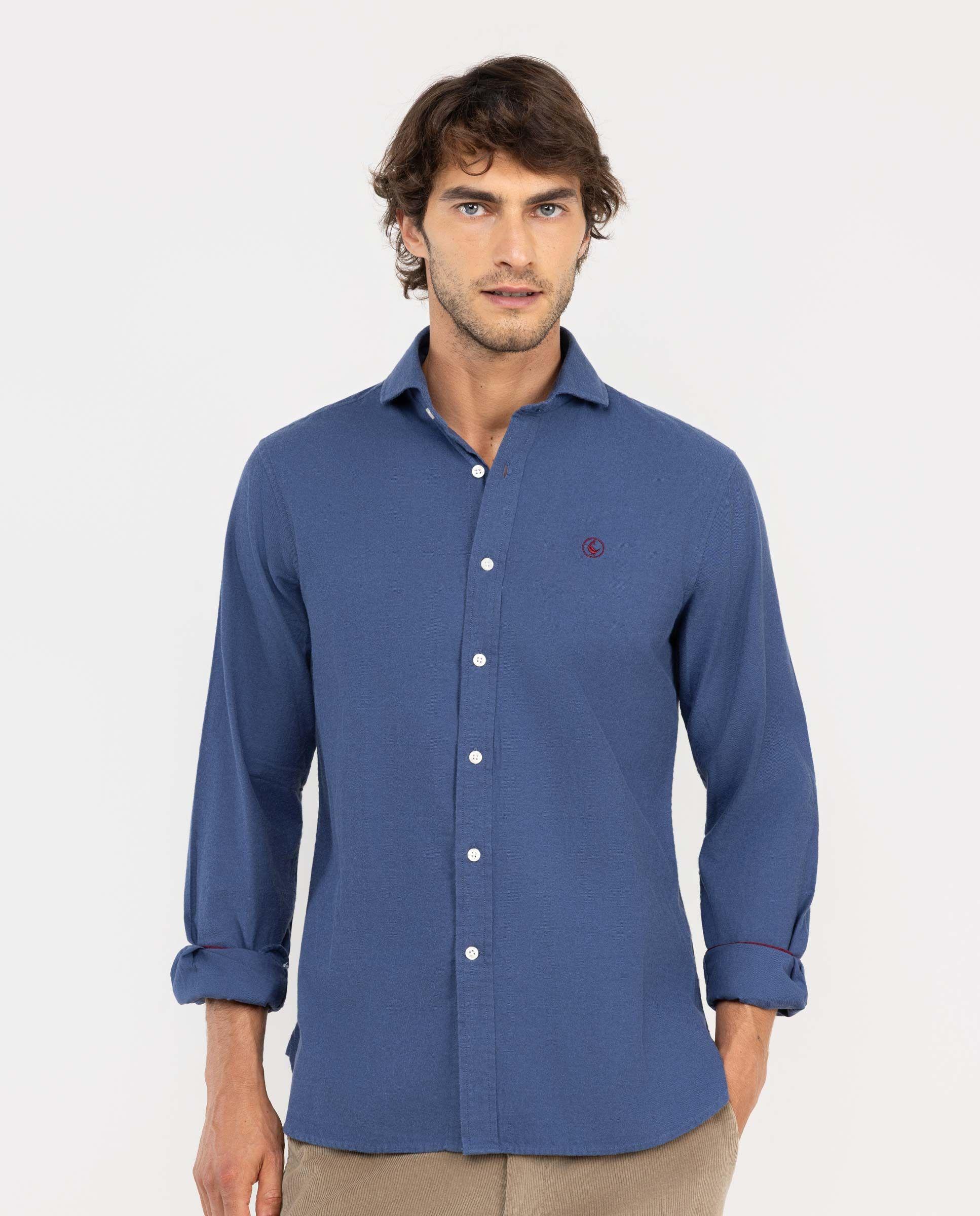 Camisa Viyela Marino HOMBRE OI 25-0