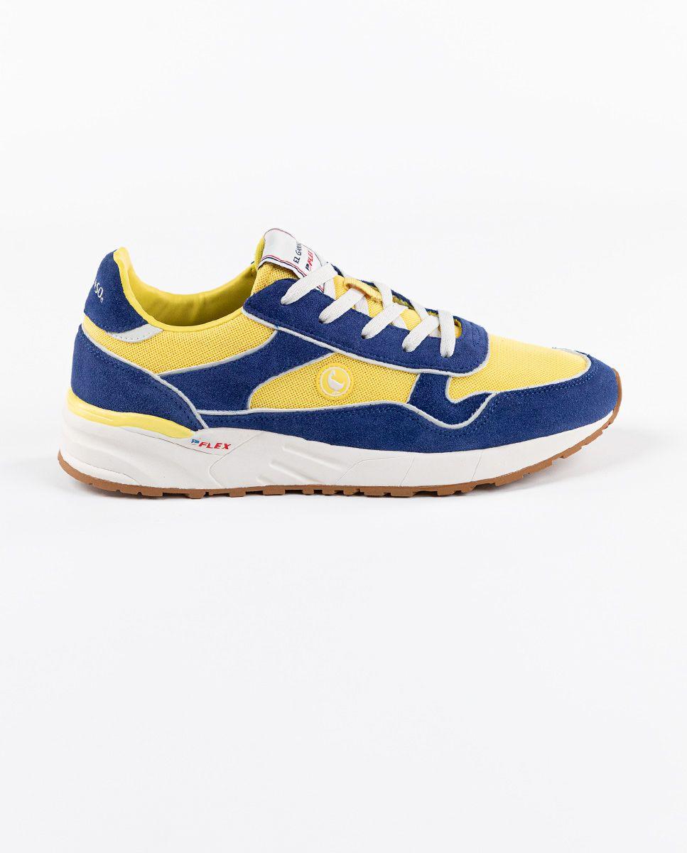 Zapatilla El Ganso & Flex Azul Amarillo-1