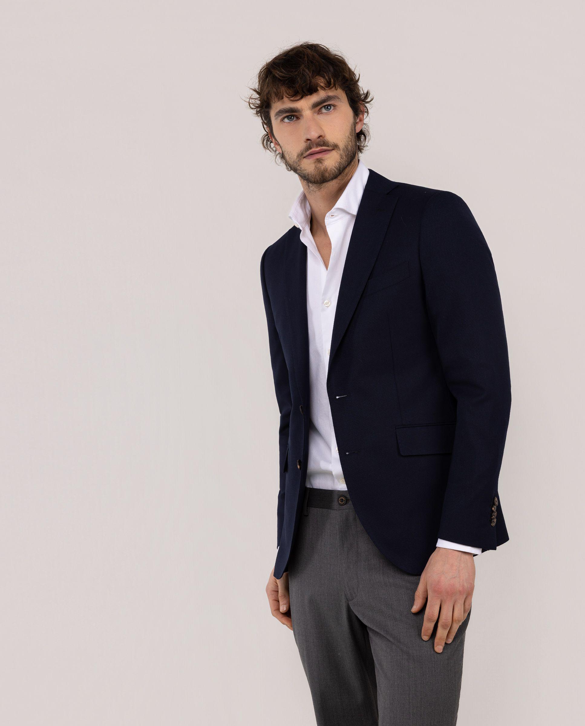 Americana Formal Estructura Marino HOMBRE PV 26-1