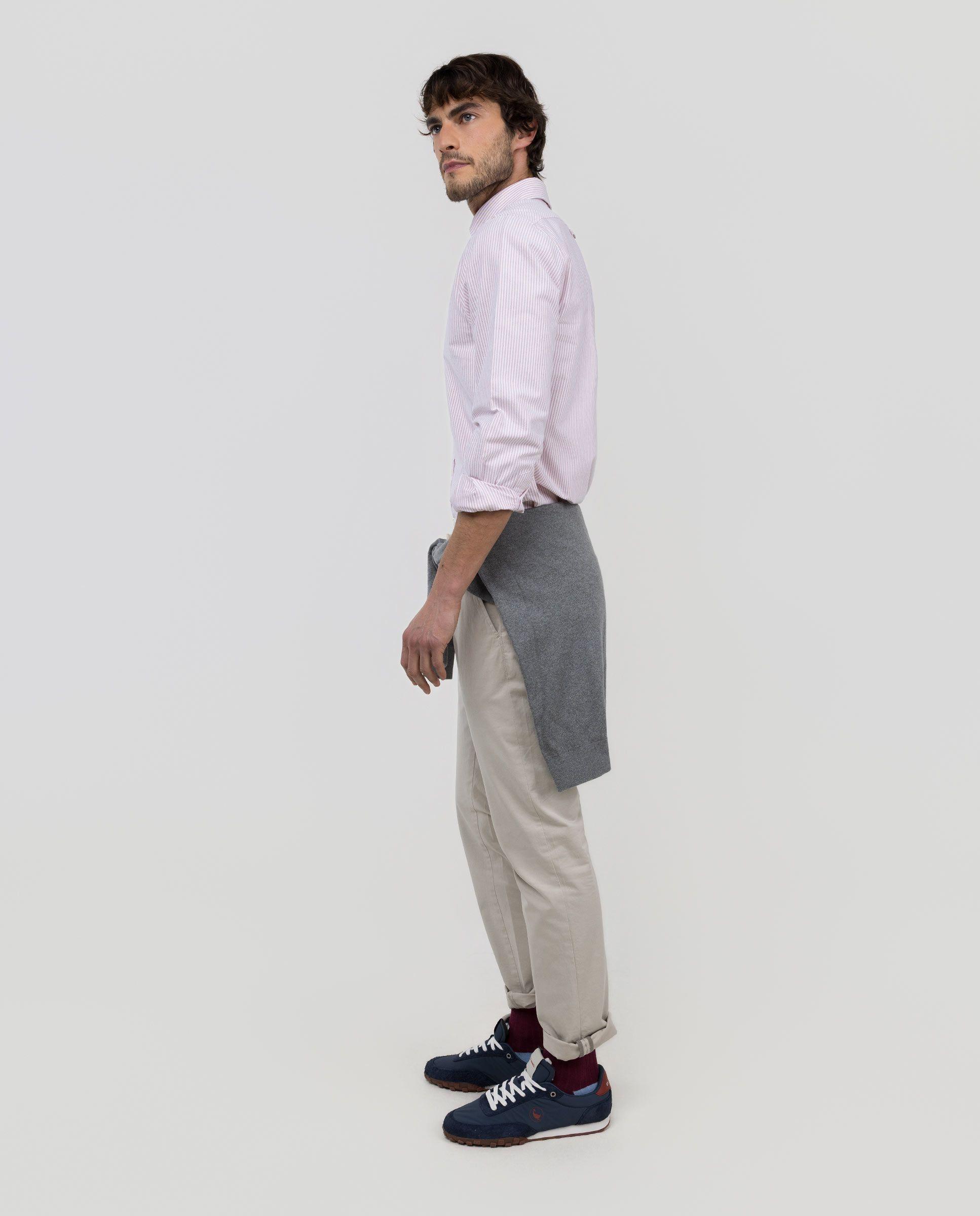 Camisa Oxford Yale Rojo HOMBRE PV 26-2