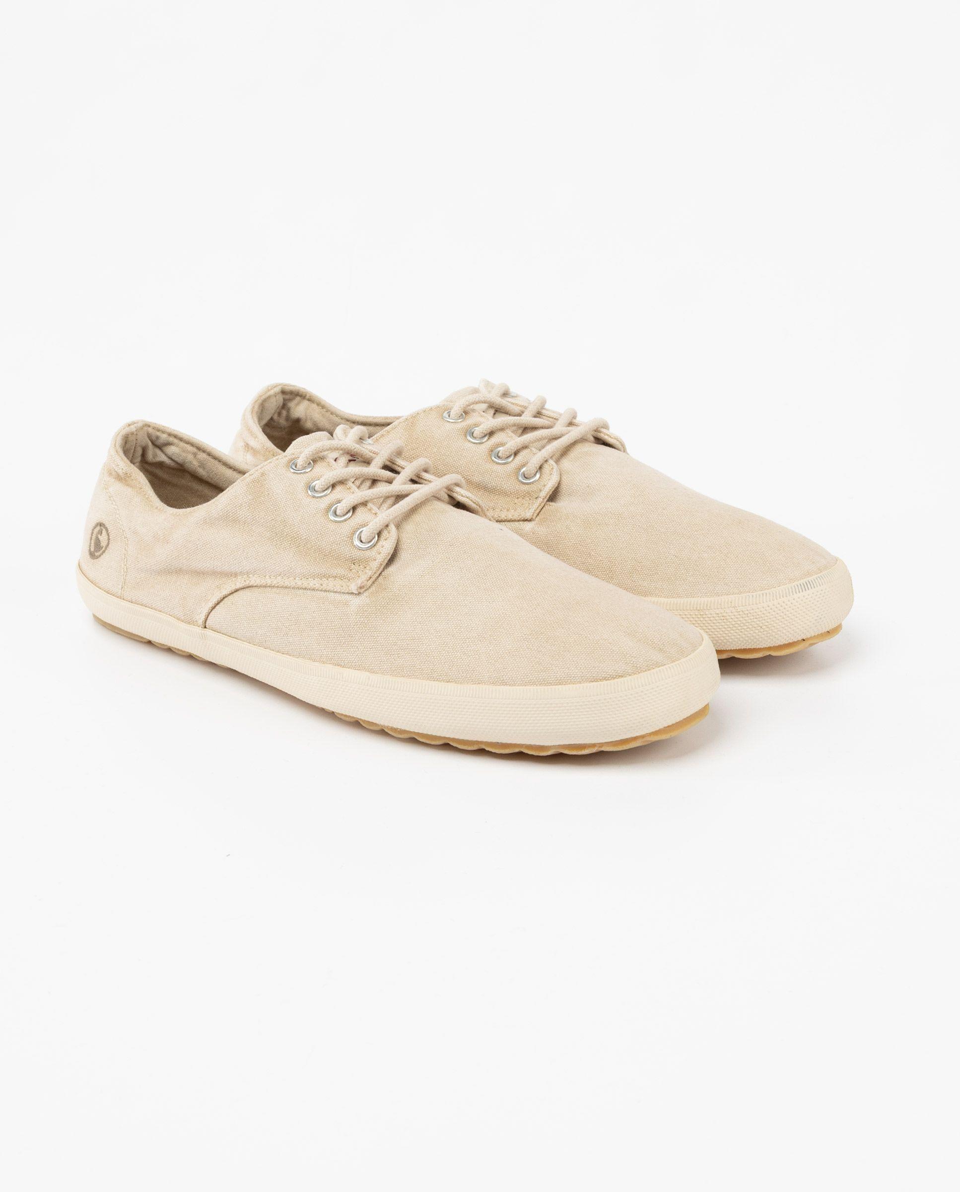 Derby Garment Dyed Canvas Beige HOMBRE PV 26-1