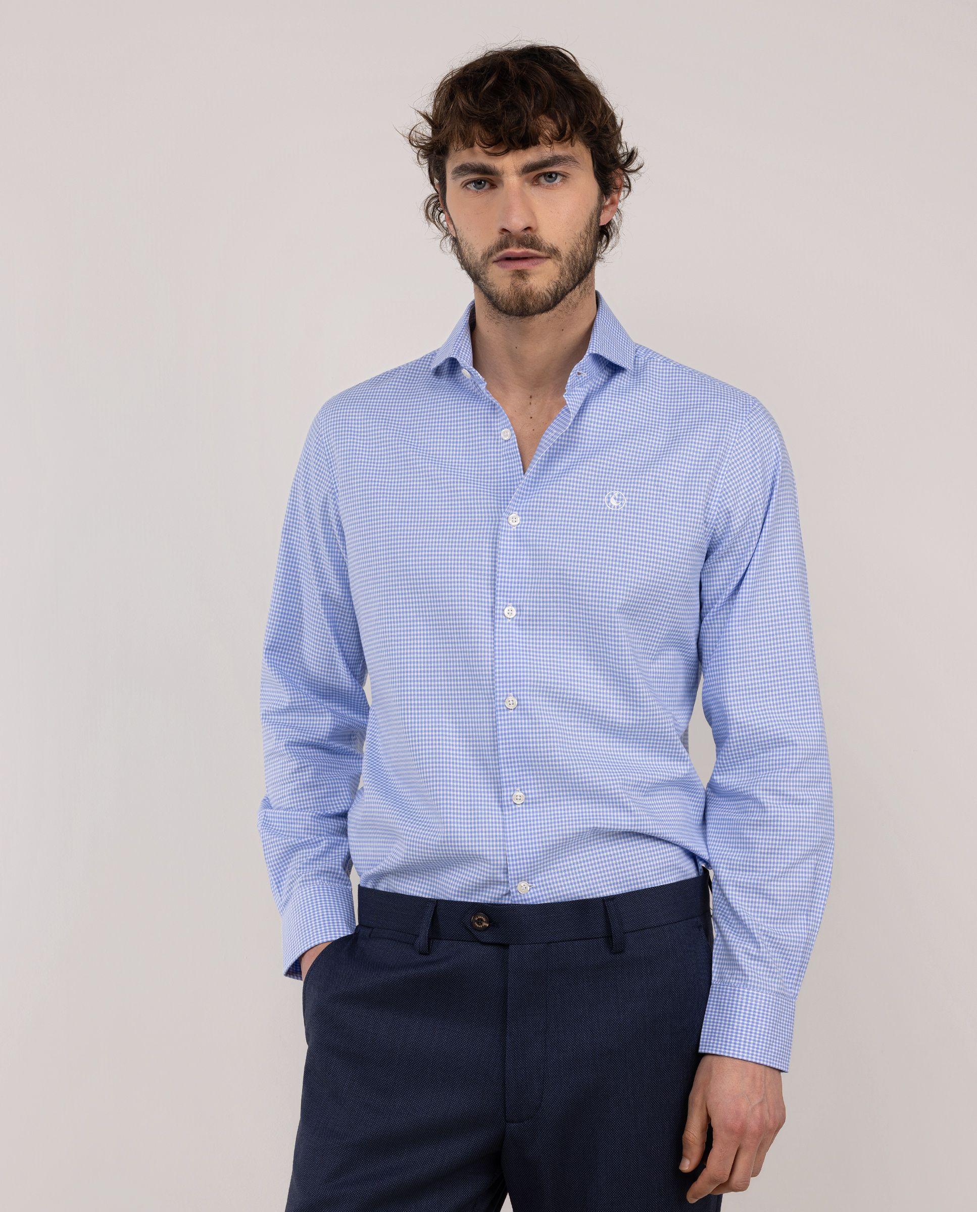 Camisa de Vestir Cuadro Vichy HOMBRE PV 26-2