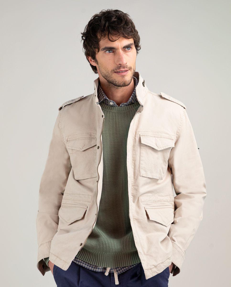 Field Jacket Beige HOMBRE PV 25-0