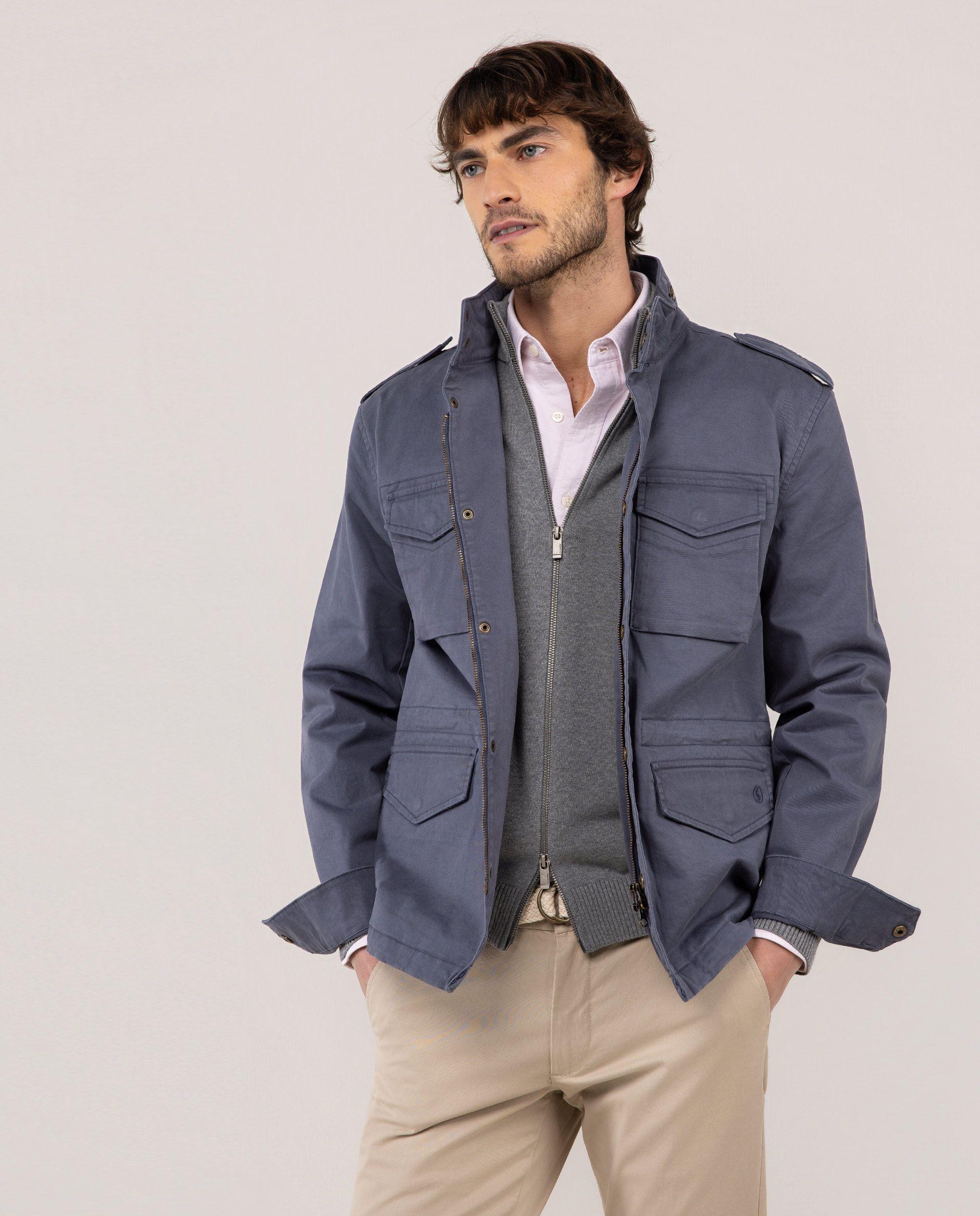 Field Jacket Marino HOMBRE PV 26-1