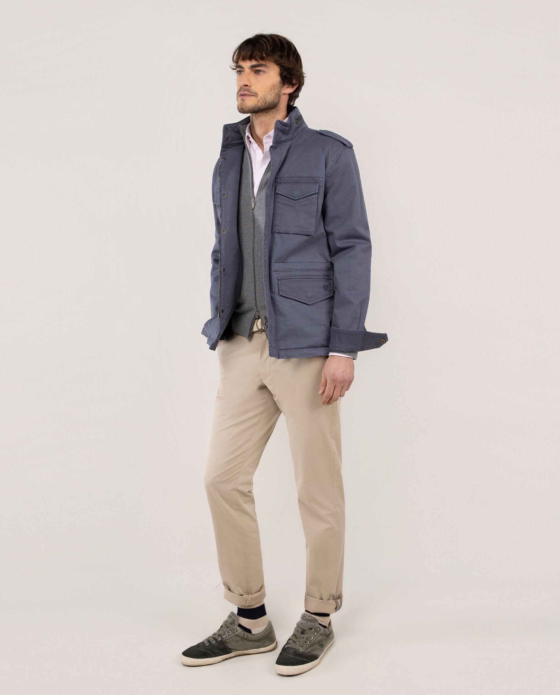 Field Jacket Marino HOMBRE PV 26-2