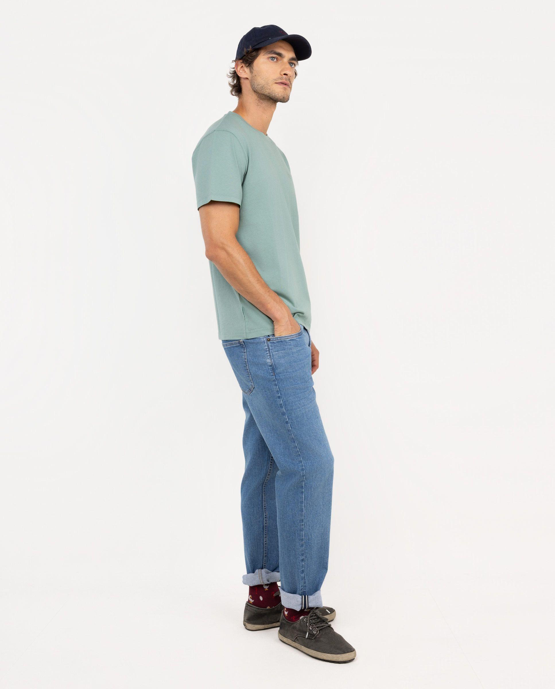 Pantalón Denim Azul Claro HOMBRE OI 25-2
