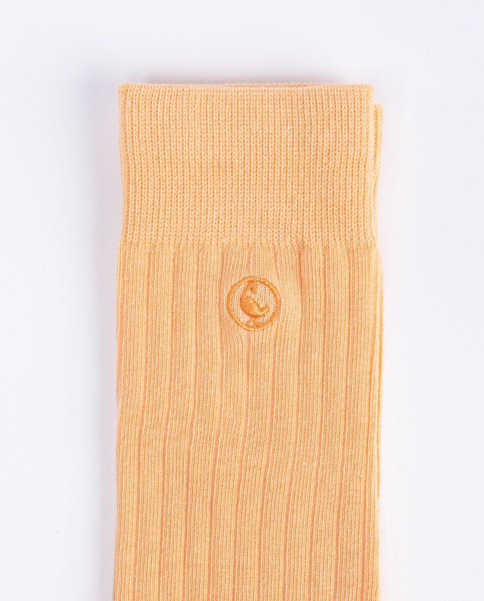 Calcetín Algodón Canalé Naranja UNISEX PV 26-1