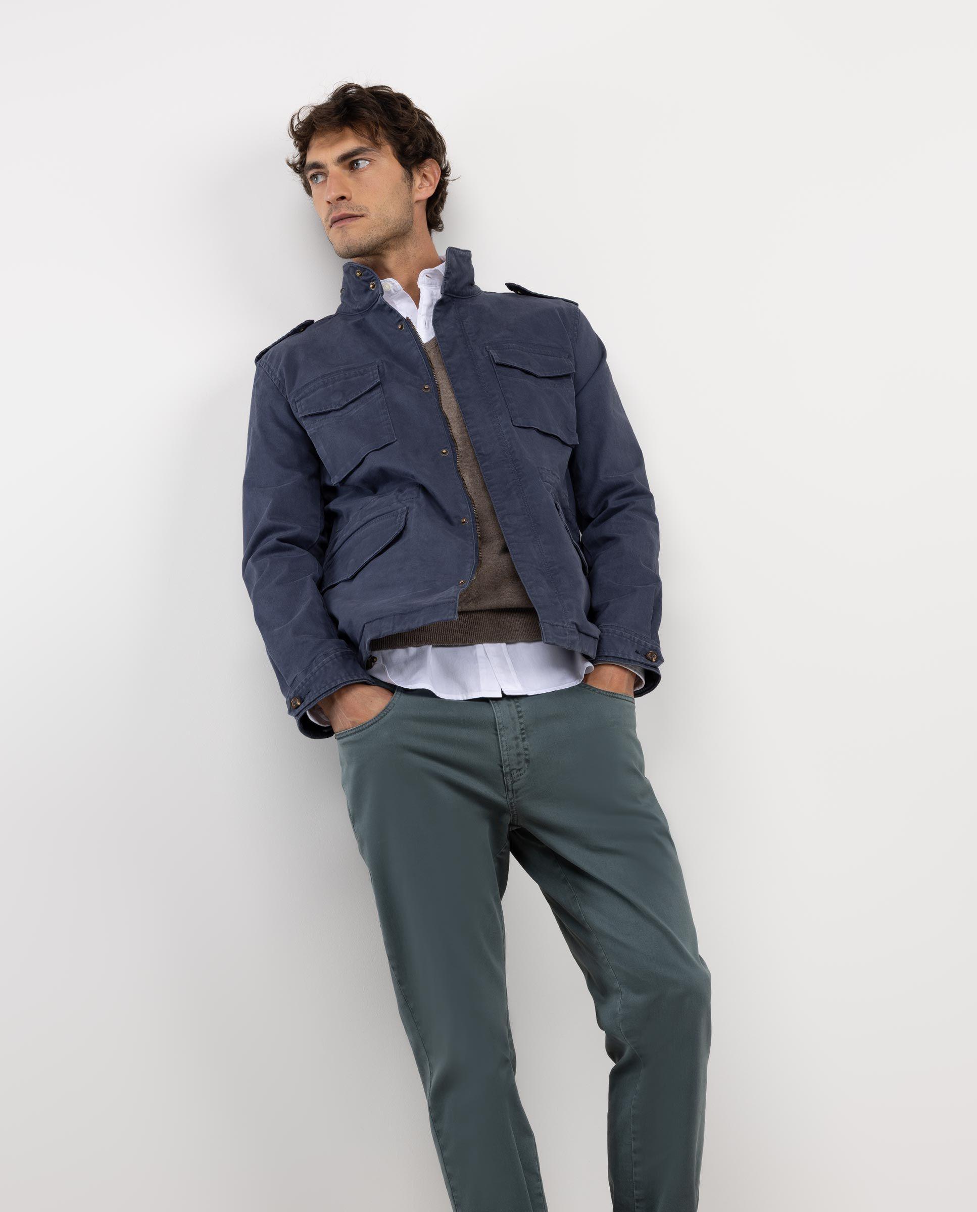 Field Jacket Marino HOMBRE OI 25-0