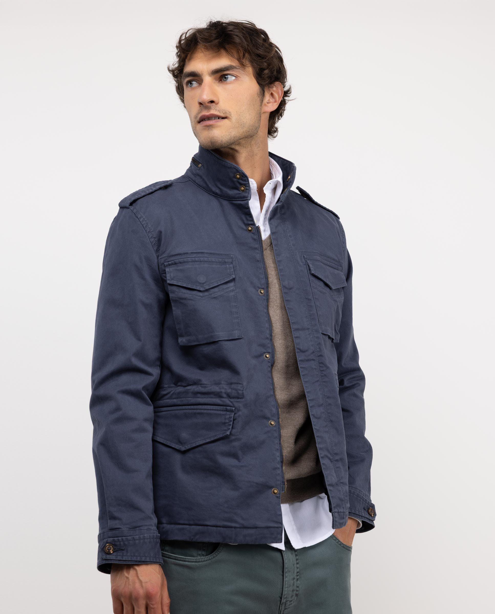 Field Jacket Marino HOMBRE OI 25-2