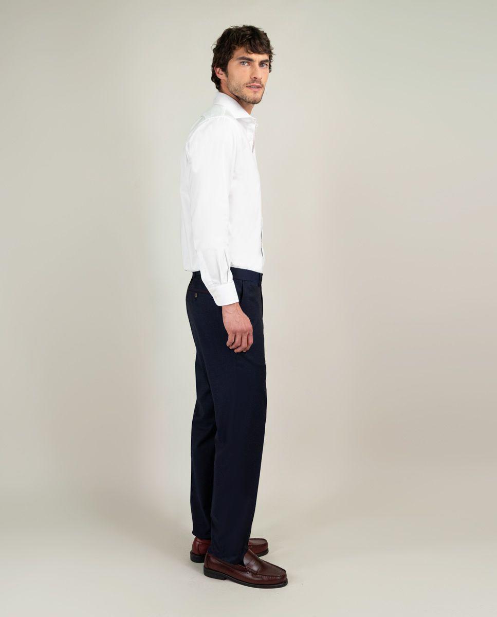 Camisa Pin Point Blanca HOMBRE PV 25-1