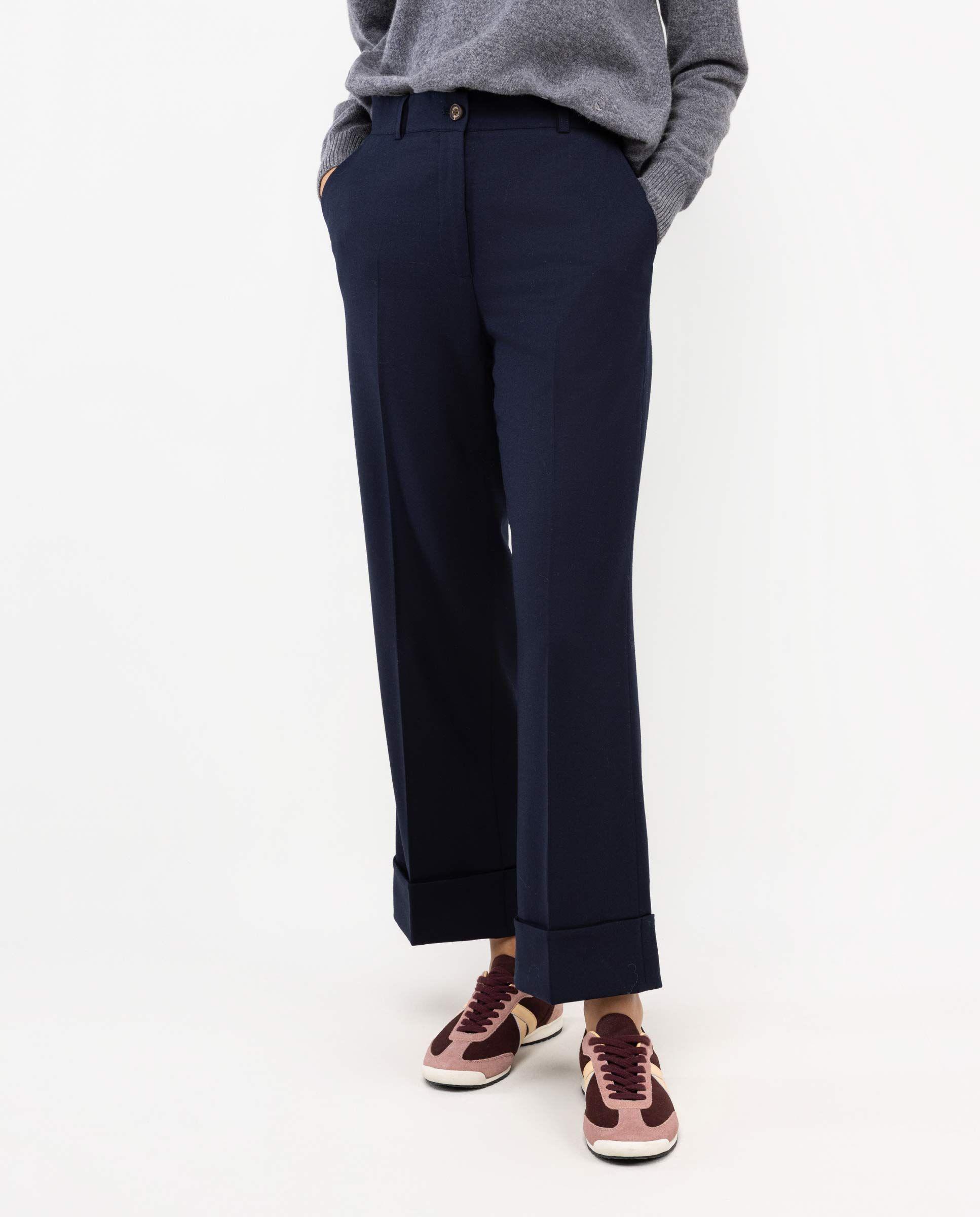 Pantalón Coordinado Liso Marino MUJER OI 25-0