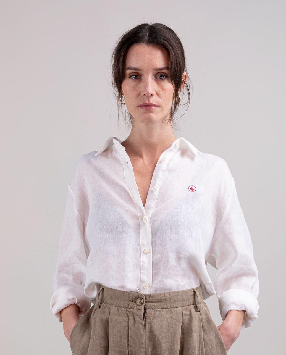 Camisa Lino Blanco MUJER PV 25-0