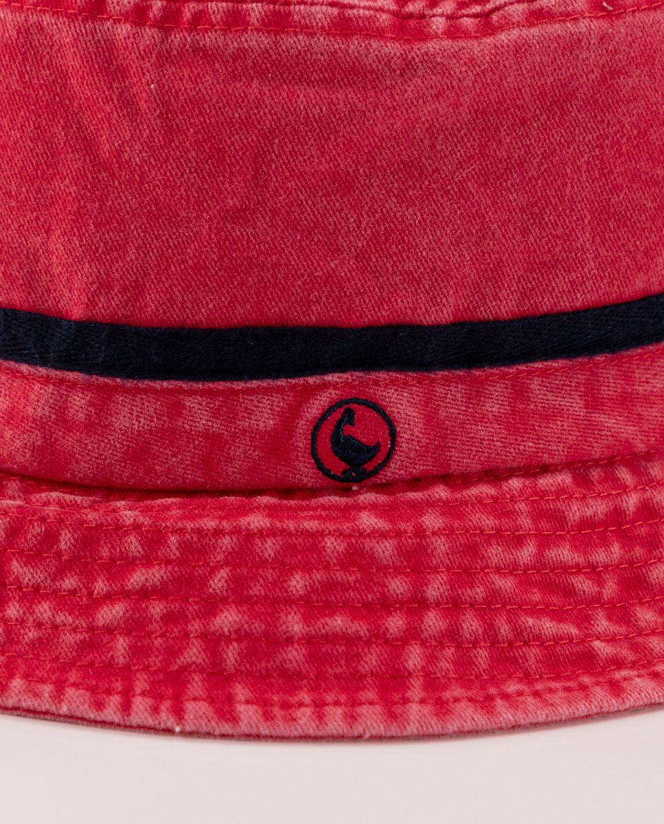 Bucket Canvas Lavado Rojo  PV 25-1
