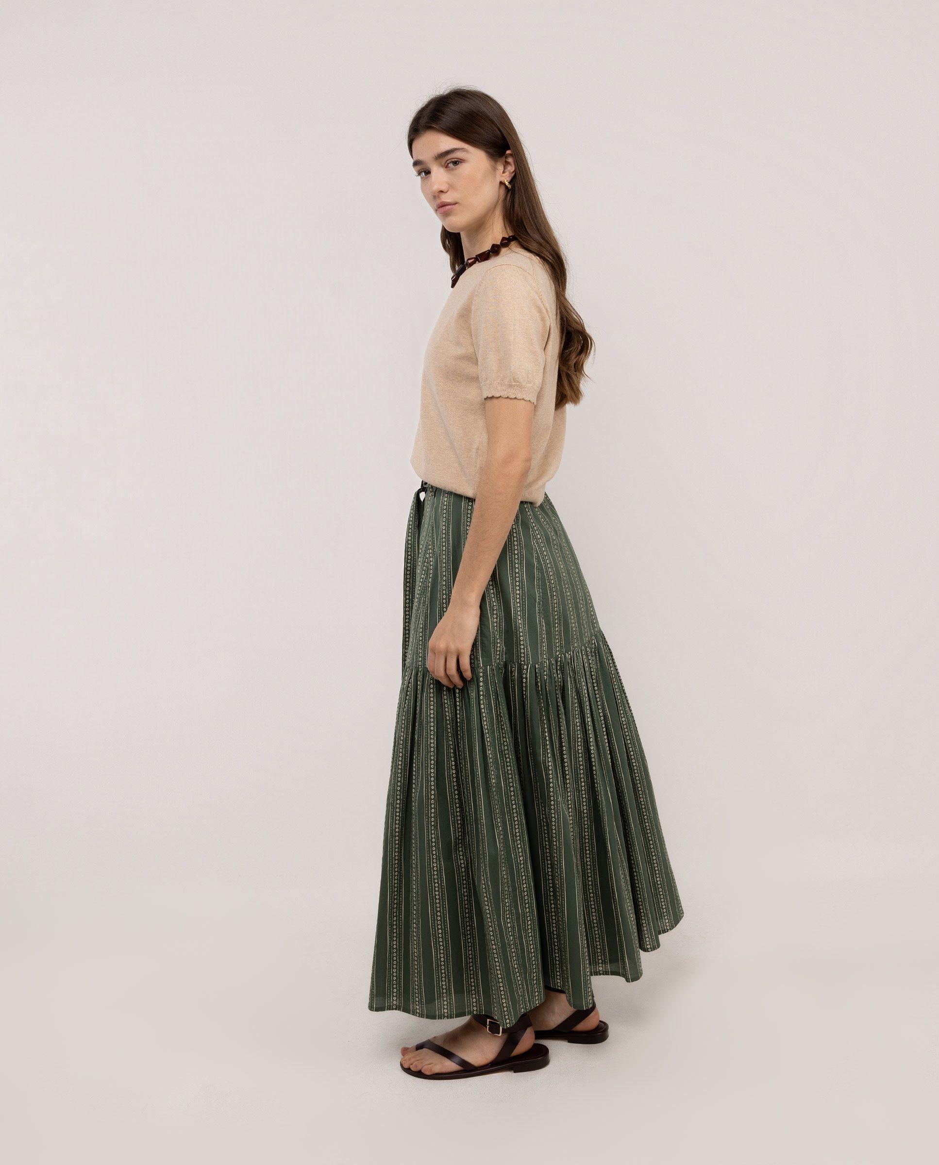 Falda Jimena Botones MUJER PV 26-2