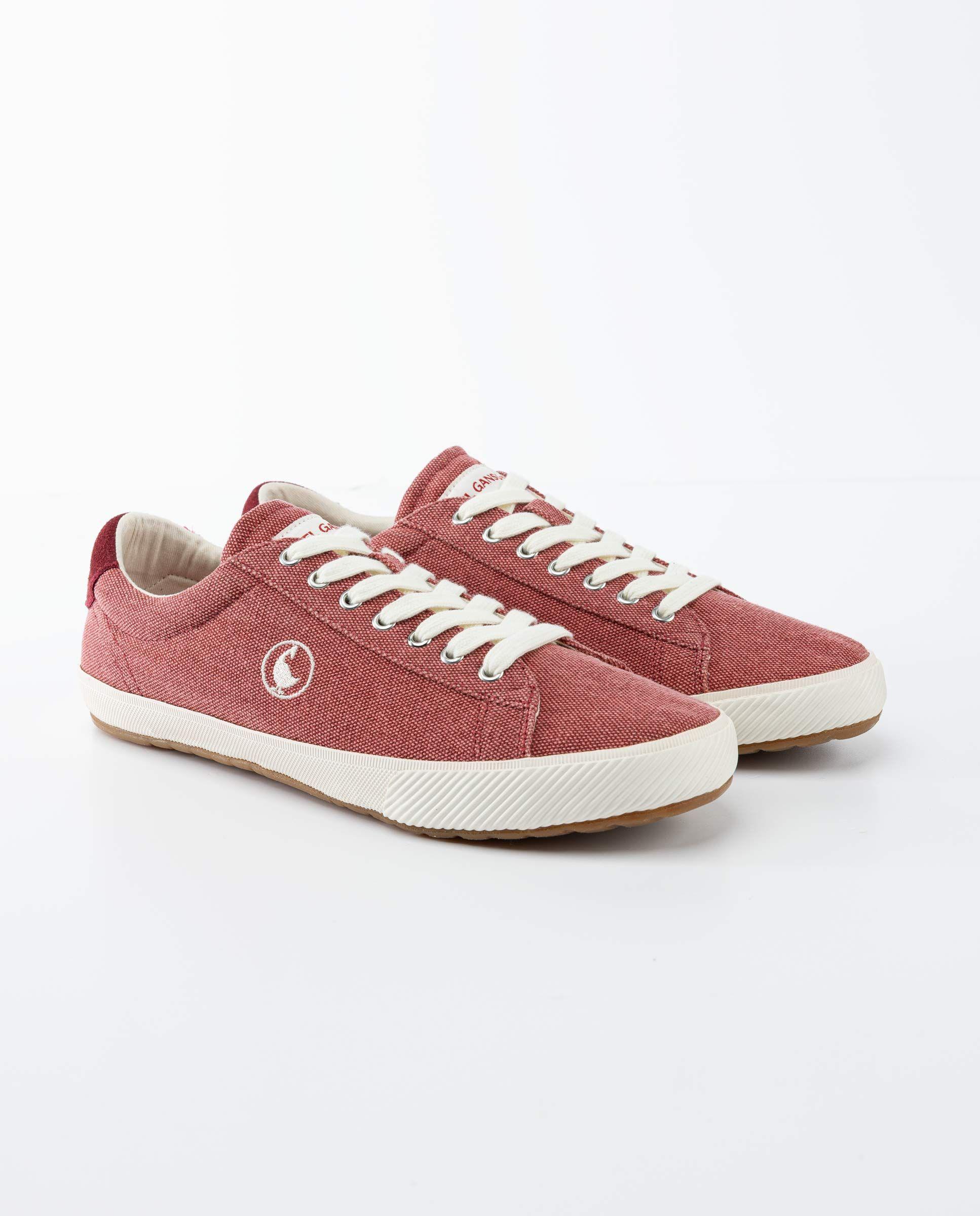 Low Top Washed Canvas Rojo UNISEX OI 25-2