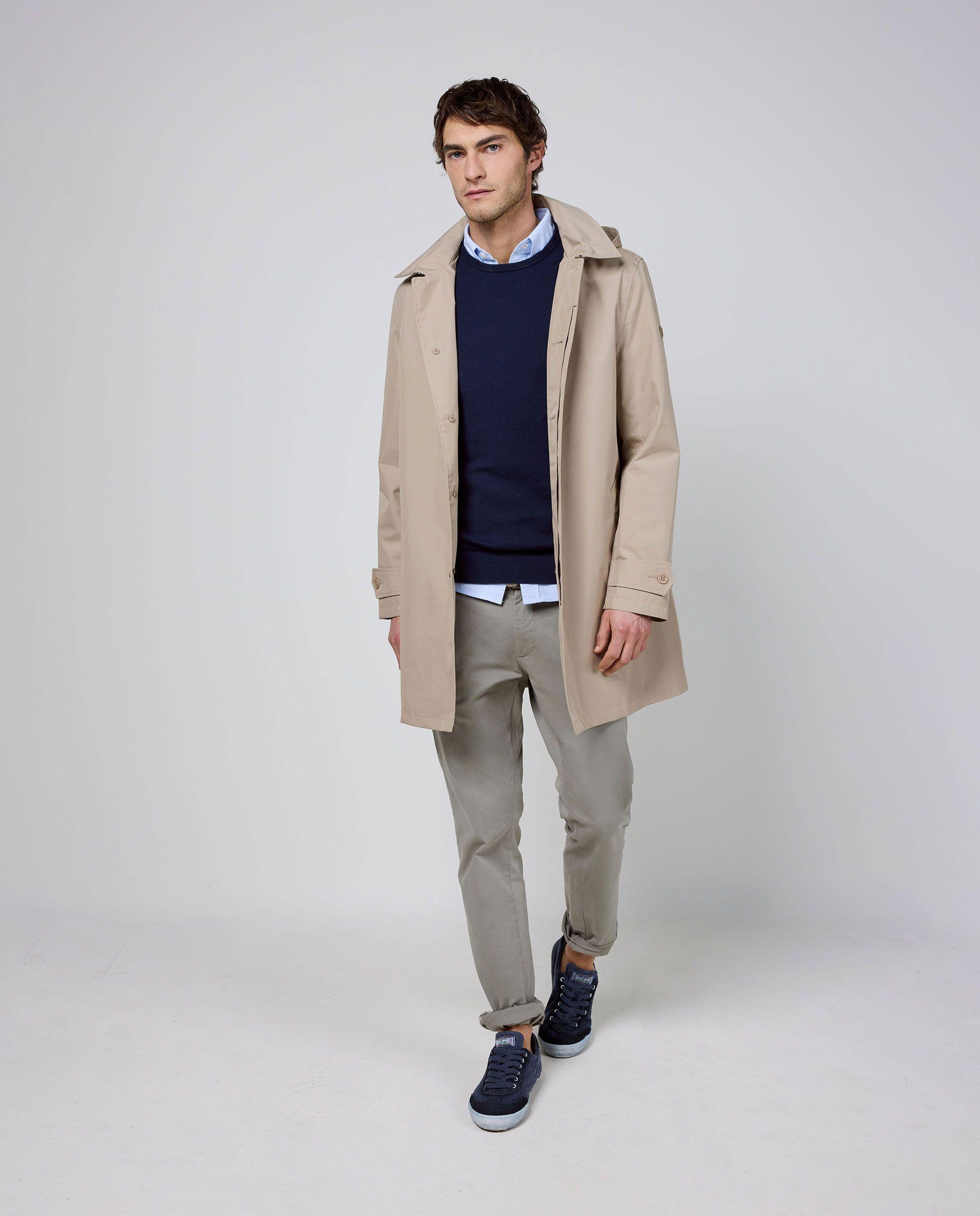 Gabardina Beige HOMBRE PV 26-0
