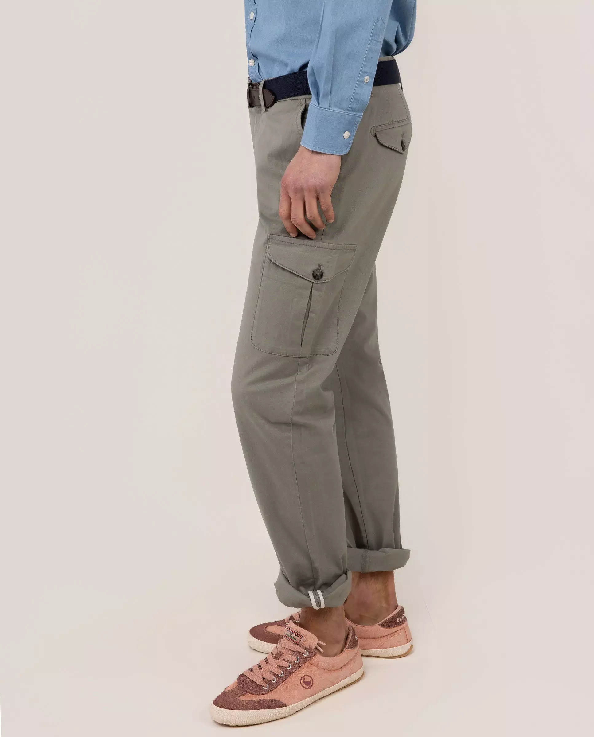 Pantalón Cargo Verde HOMBRE PV 26-2