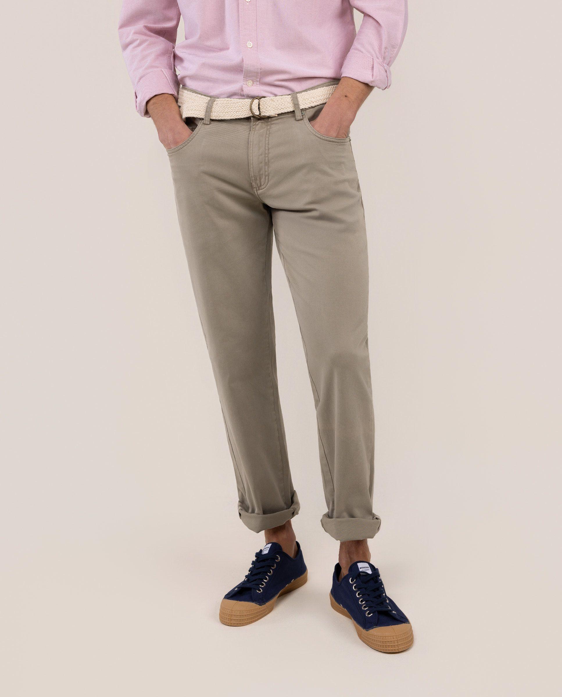 Pantalón 5 Bolsillos Verde HOMBRE PV 26-0