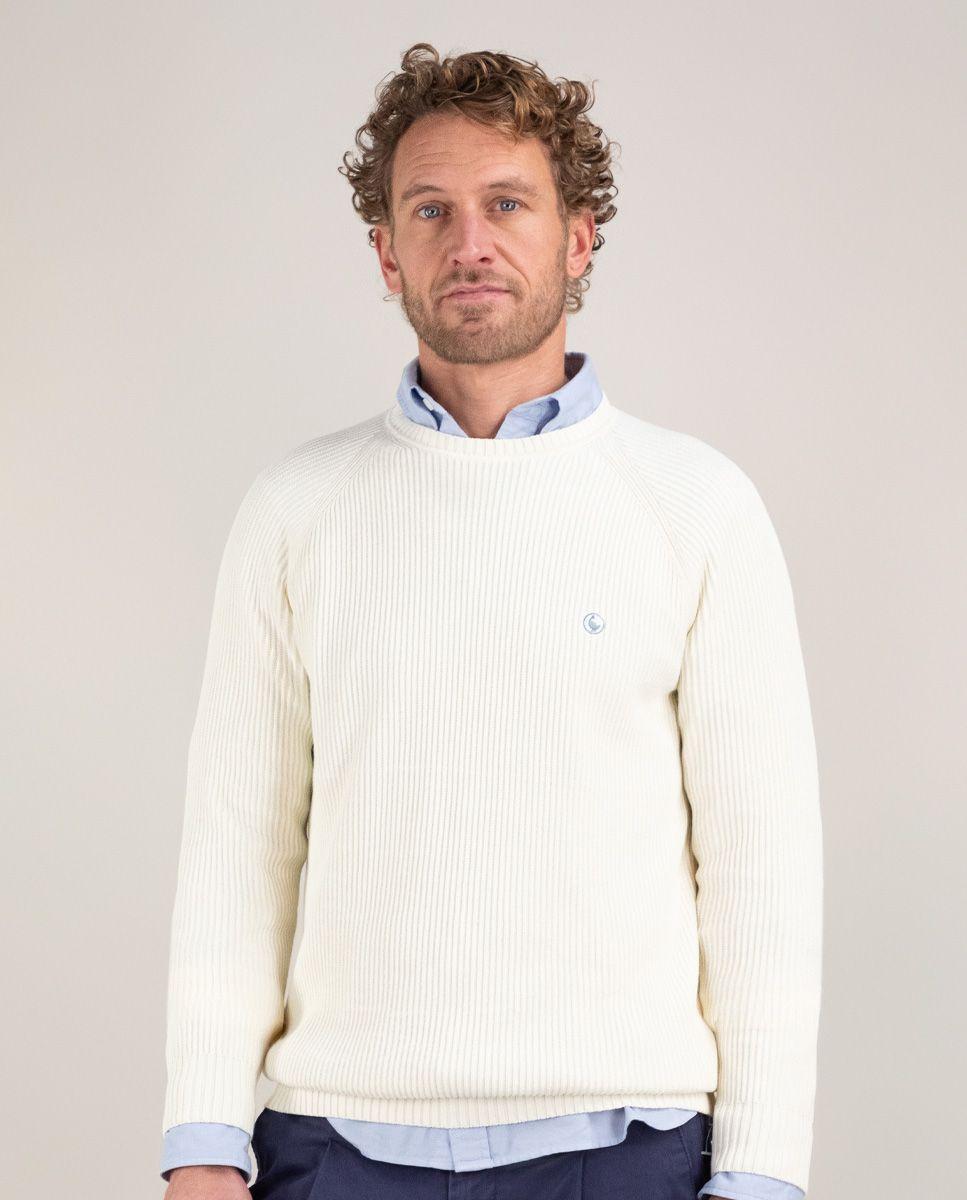 Jersey Punto Inglés Crudo HOMBRE PV 25-0