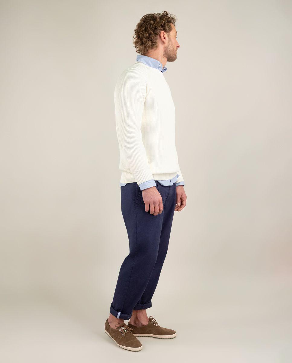 Jersey Punto Inglés Crudo HOMBRE PV 25-2