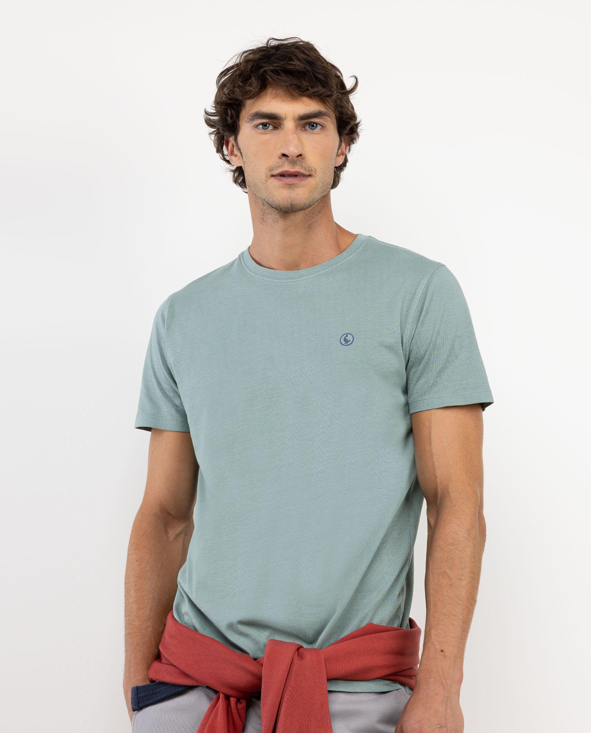 Camiseta Básica Menta HOMBRE OI 25-1