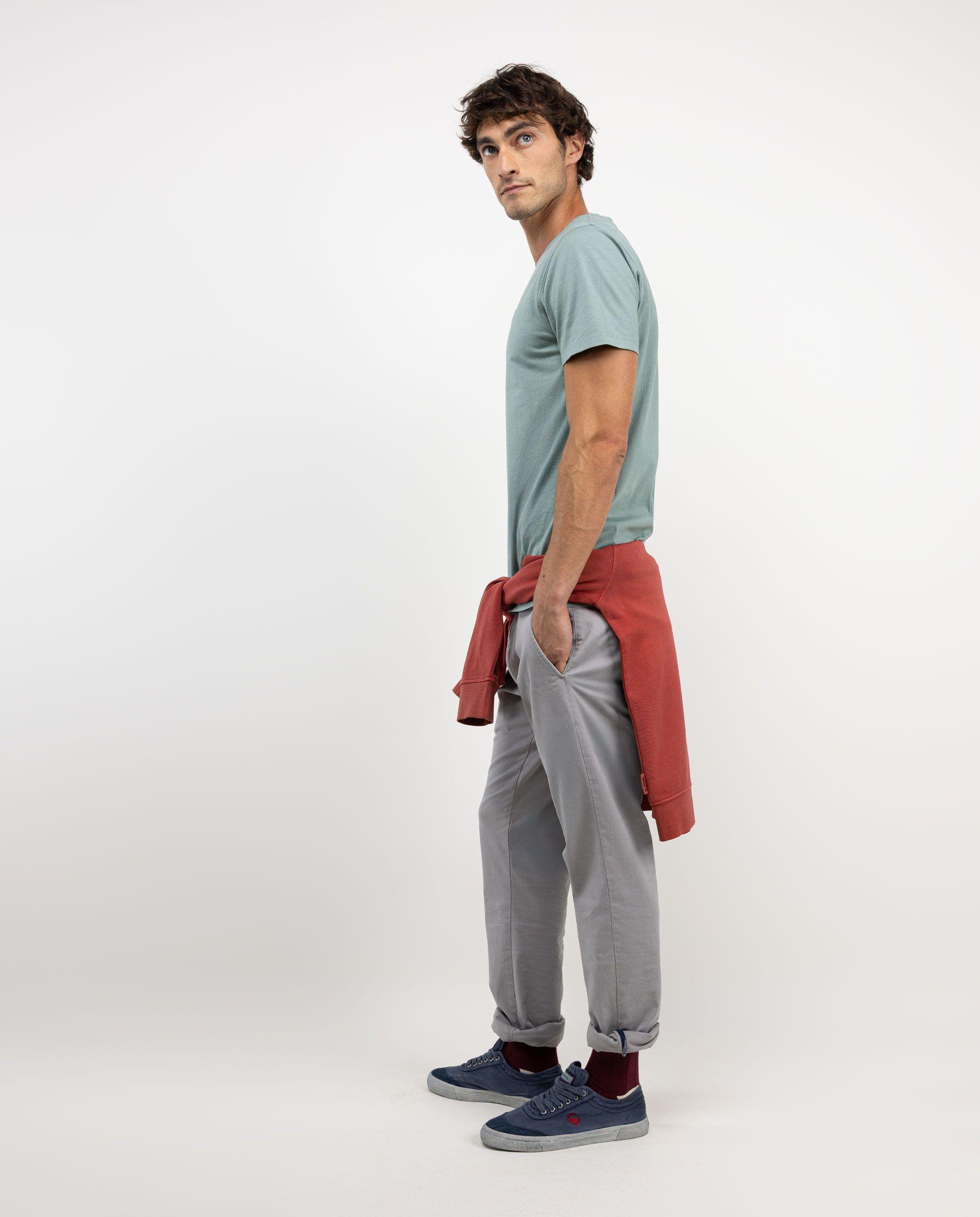 Camiseta Básica Menta HOMBRE OI 25-2