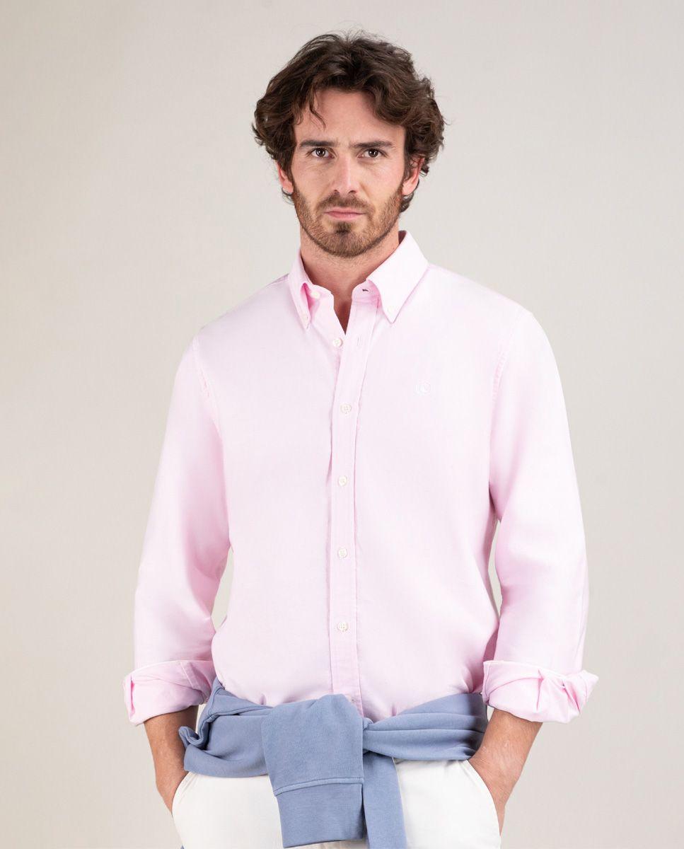 Camisa Oxford Lisa Rosa HOMBRE PV 25-0