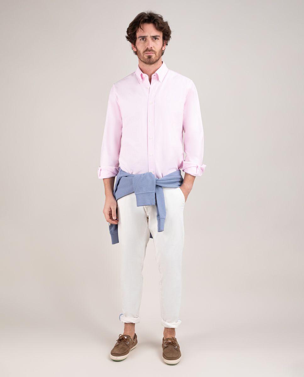 Camisa Oxford Lisa Rosa HOMBRE PV 25-1