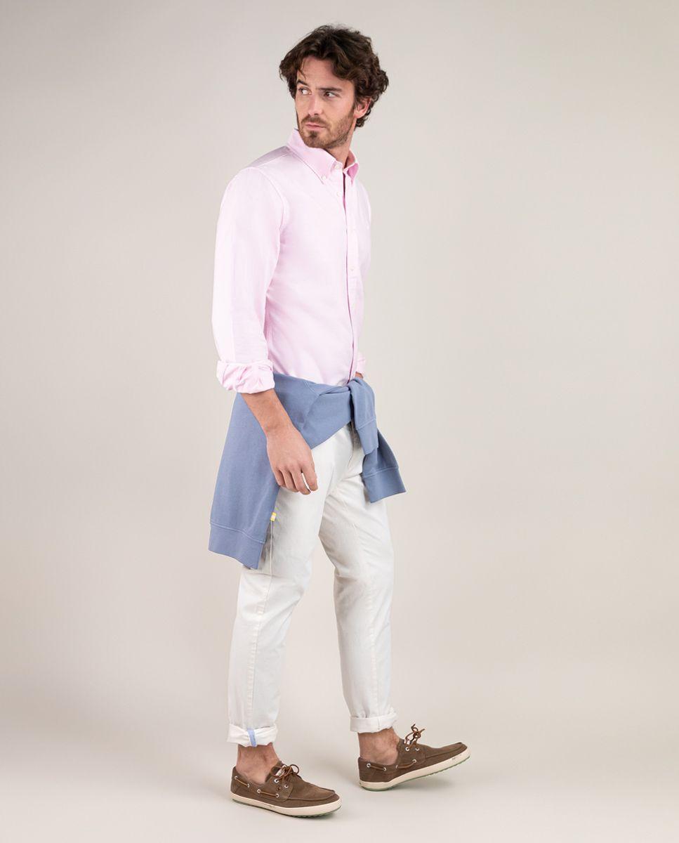 Camisa Oxford Lisa Rosa HOMBRE PV 25-2