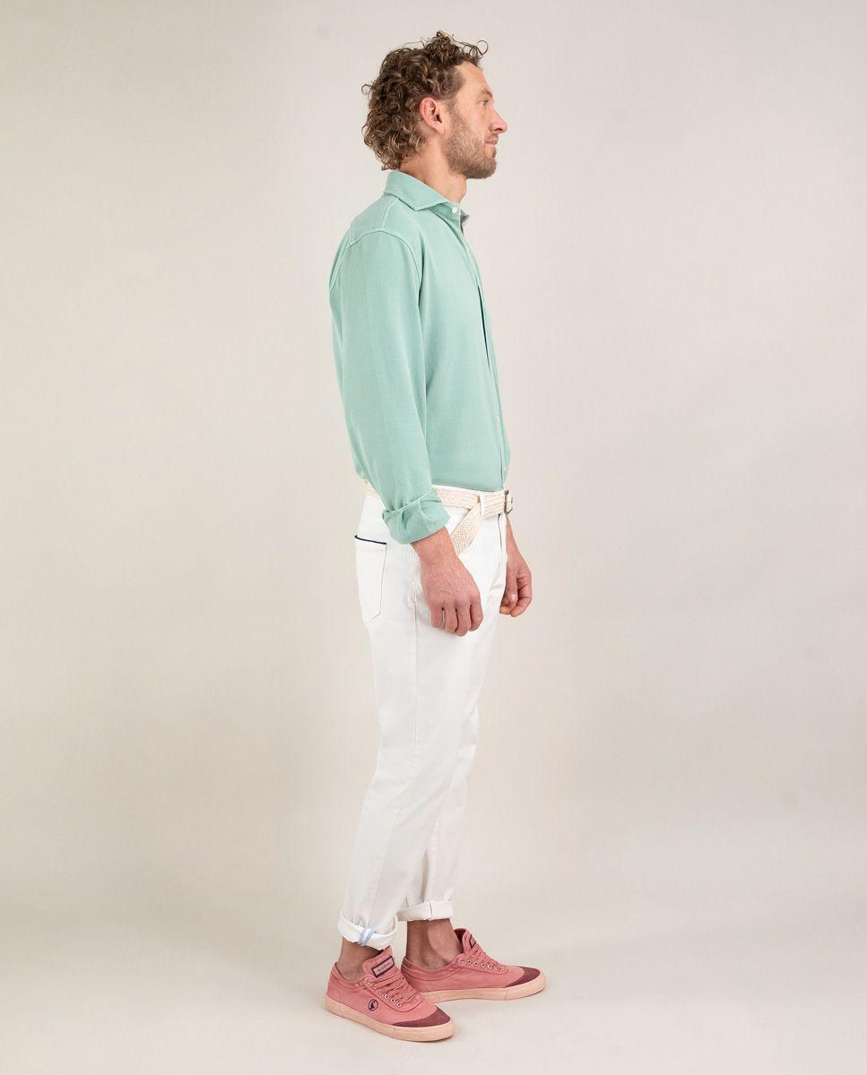 Pantalón 5 Bolsillos Blanco HOMBRE PV 25-2