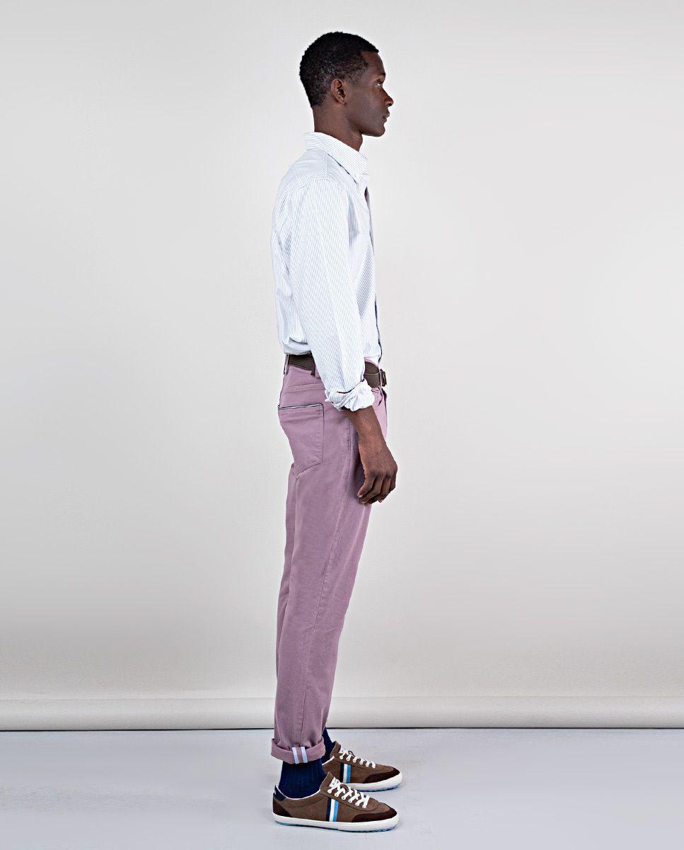 Camisa Oxford Yale Gris-2