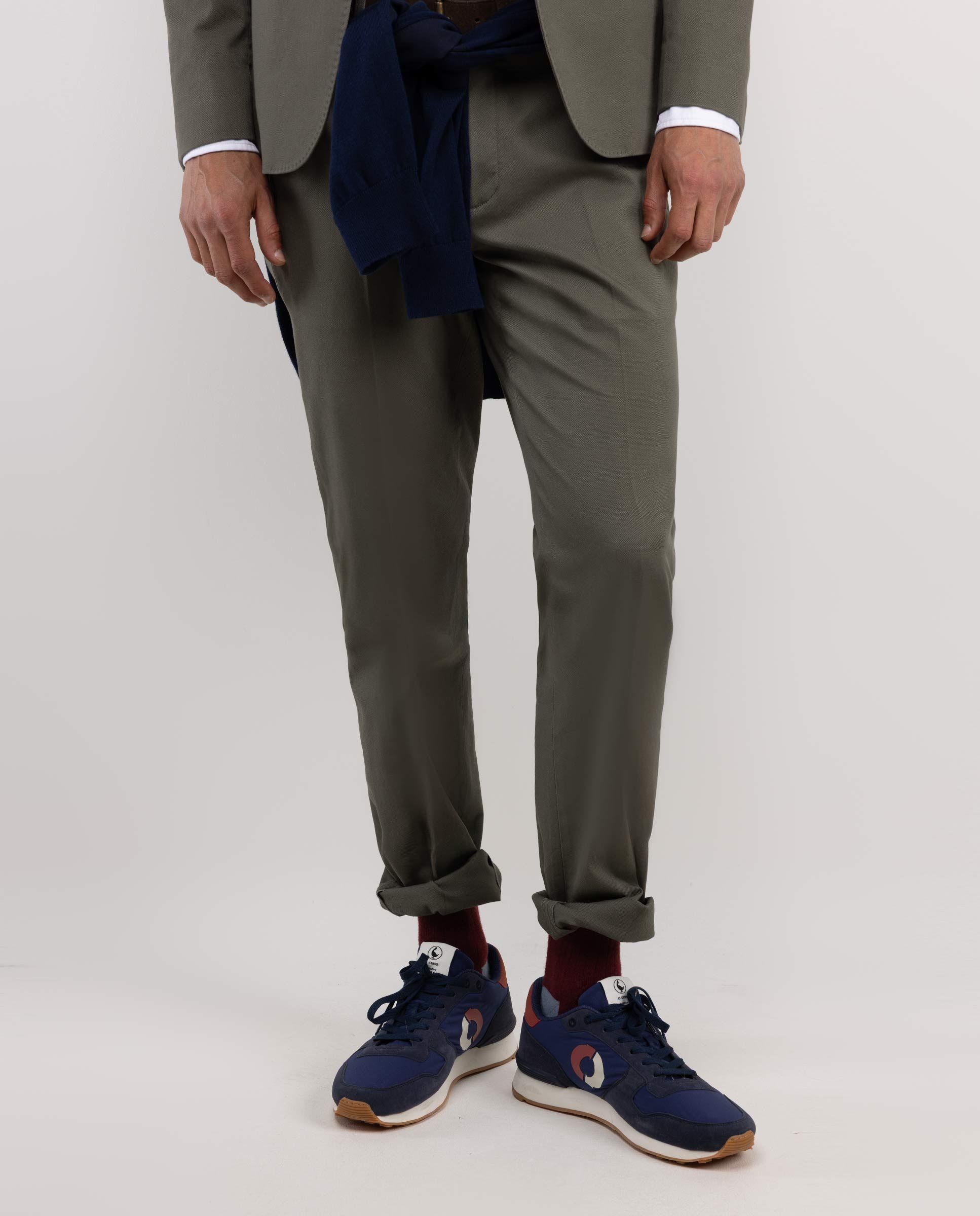 Pantalón Coordinado Panamá Lavado Verde HOMBRE OI 25-1